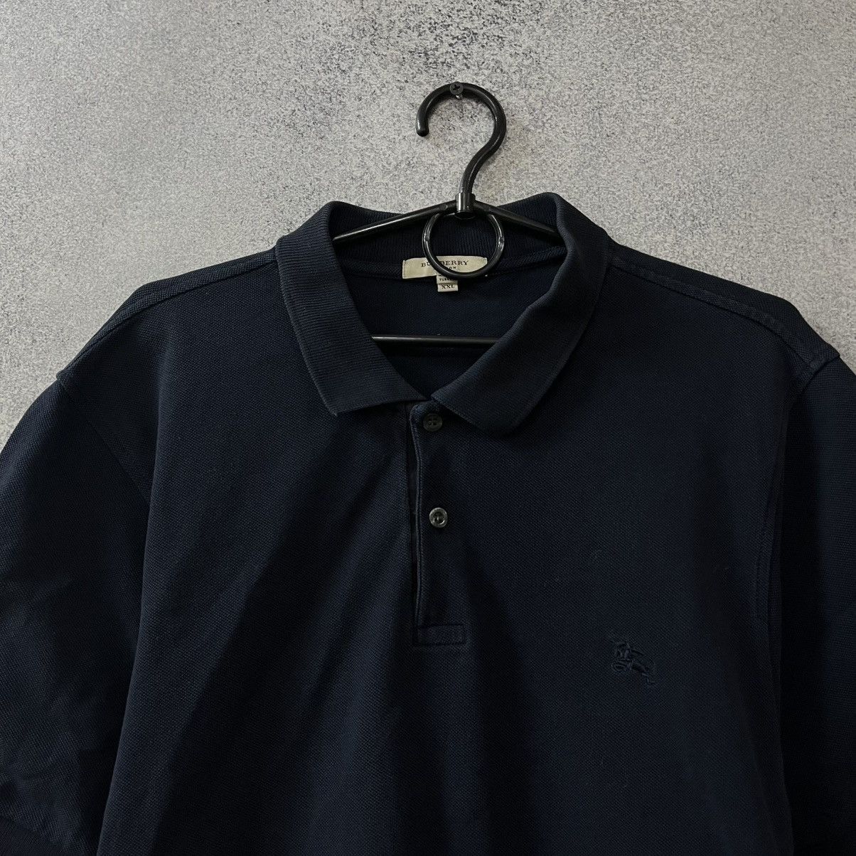 Burberry Burberry Polo T Shirt Mini Logo Streetwear Hype Size US XXL / EU 58 / 5 - 4 Thumbnail