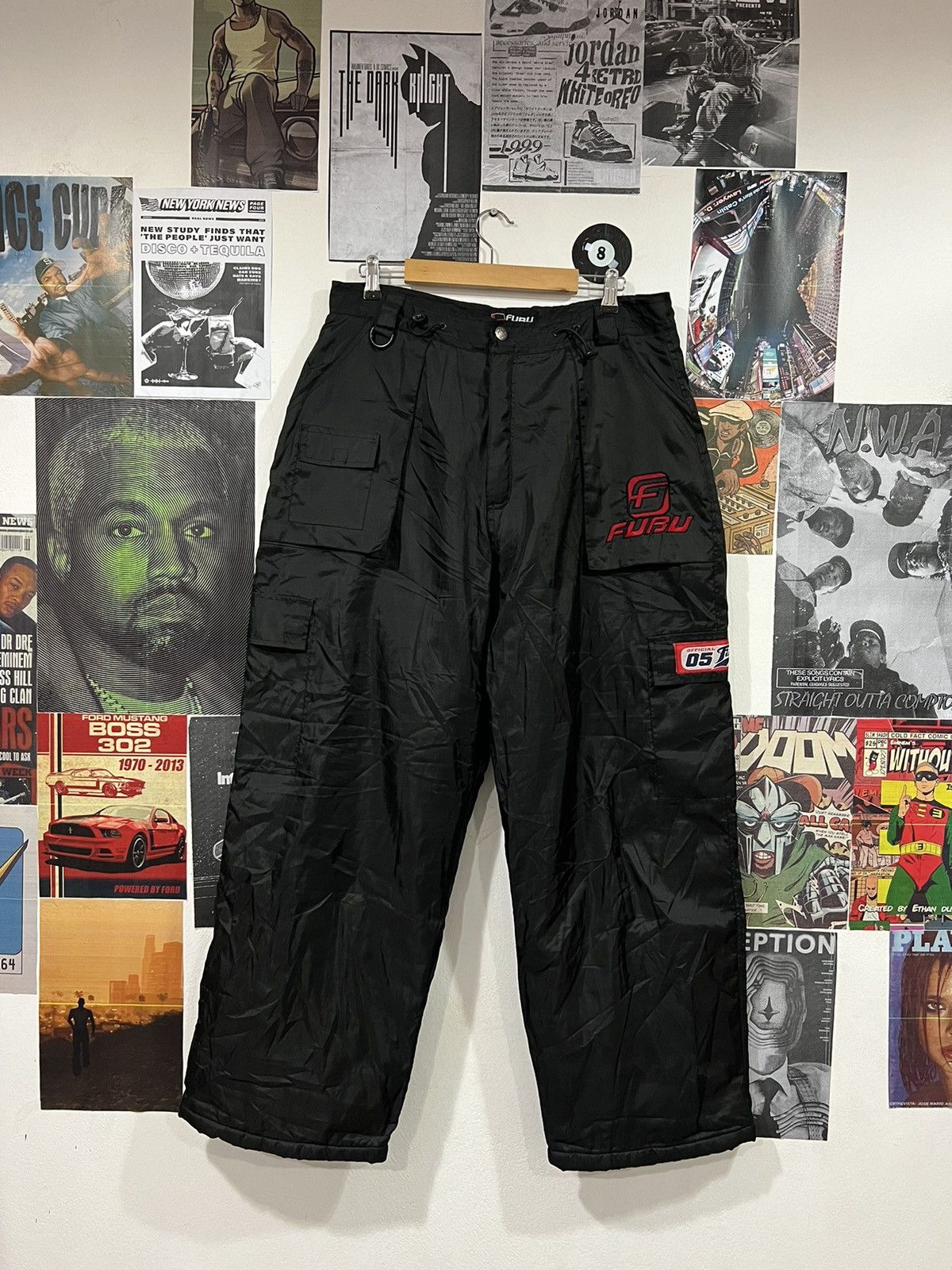Fubu × Vintage × Wu-Tang Clan FUBU Vintage trackpants Size US 32 / EU 48 - 1 Thumbnail