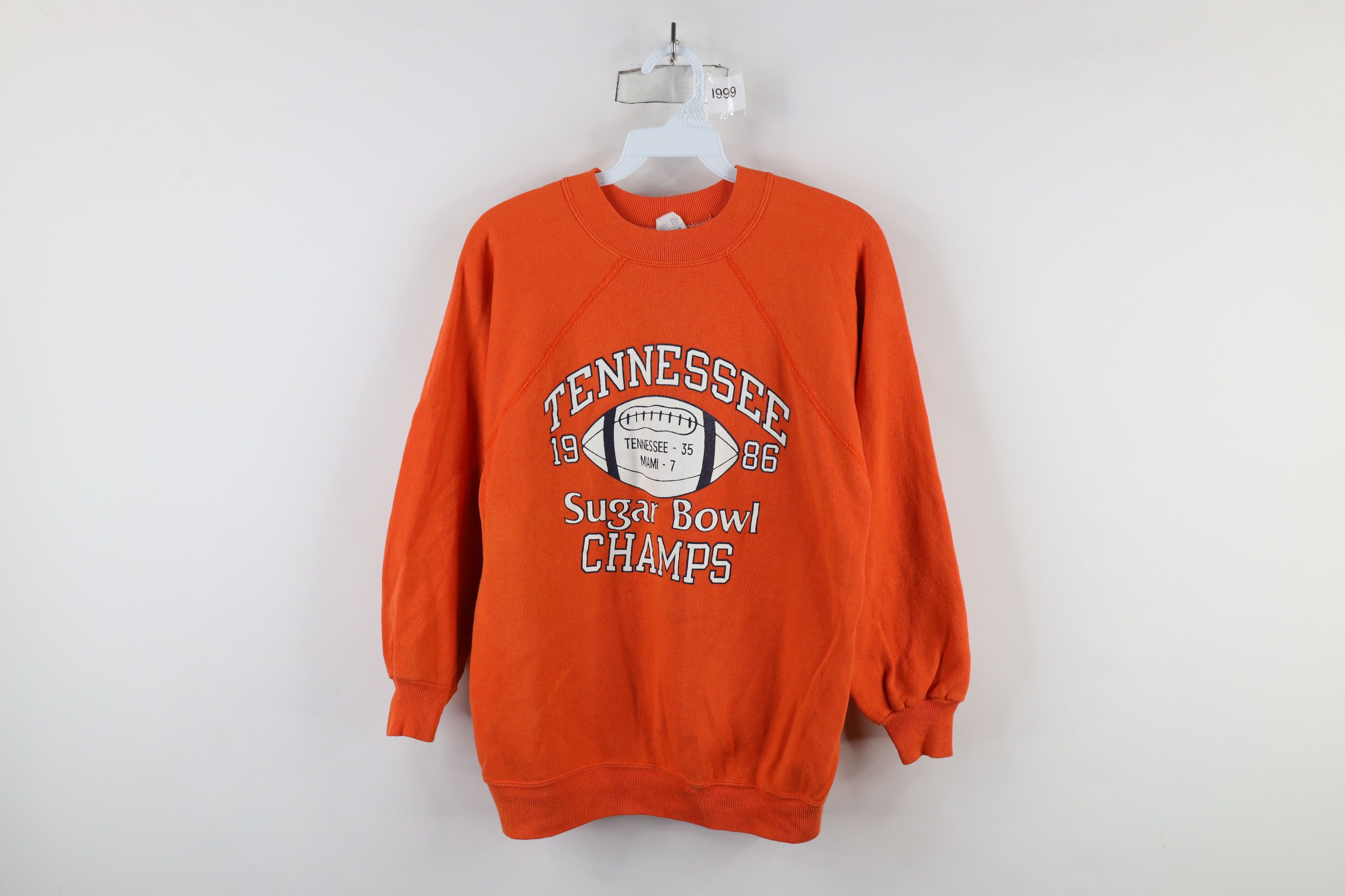 Champion × Vintage Vintage 80s Champion University of Tennessee Sweatshirt Size L / US 10 / IT 46 - 1 Thumbnail