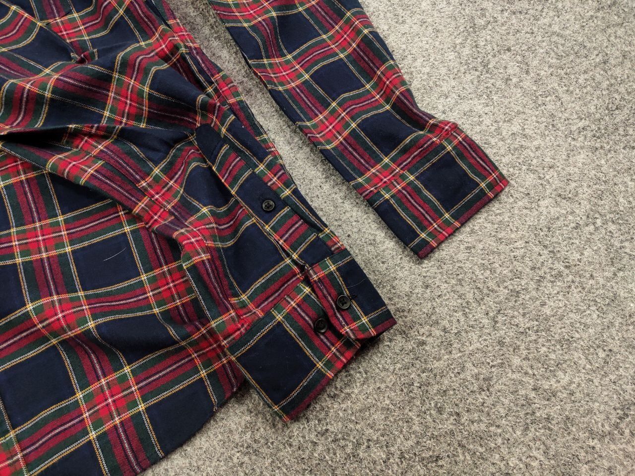 Uniqlo Uniqlo Flannel checkered Dark Travis Scott Y2K Shirt Style Size US M / EU 48-50 / 2 - 12 Thumbnail