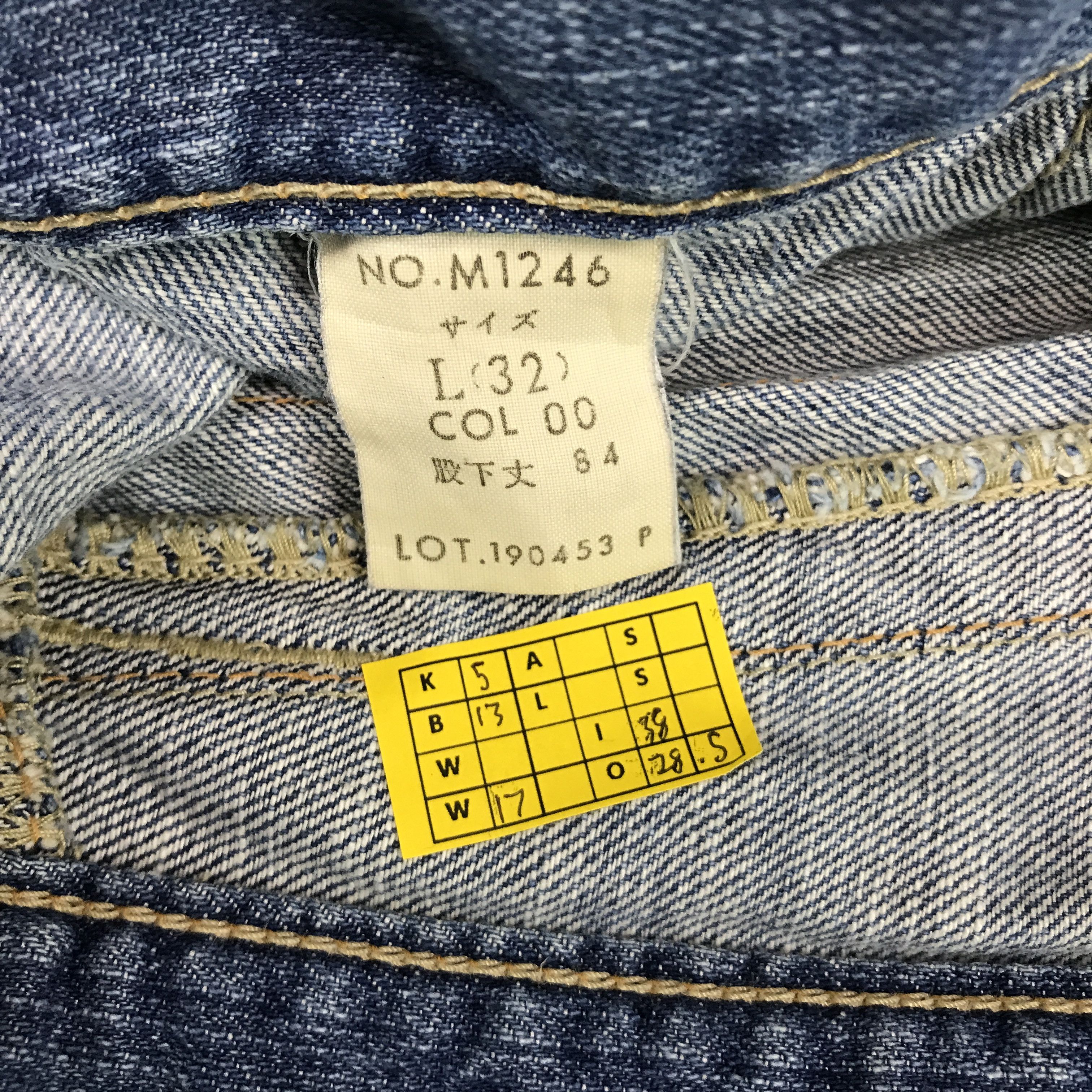 Japanese Brand × Vintage Baggy Denim blue way Japan jeans pants Size US 32 / EU 48 - 14 Thumbnail