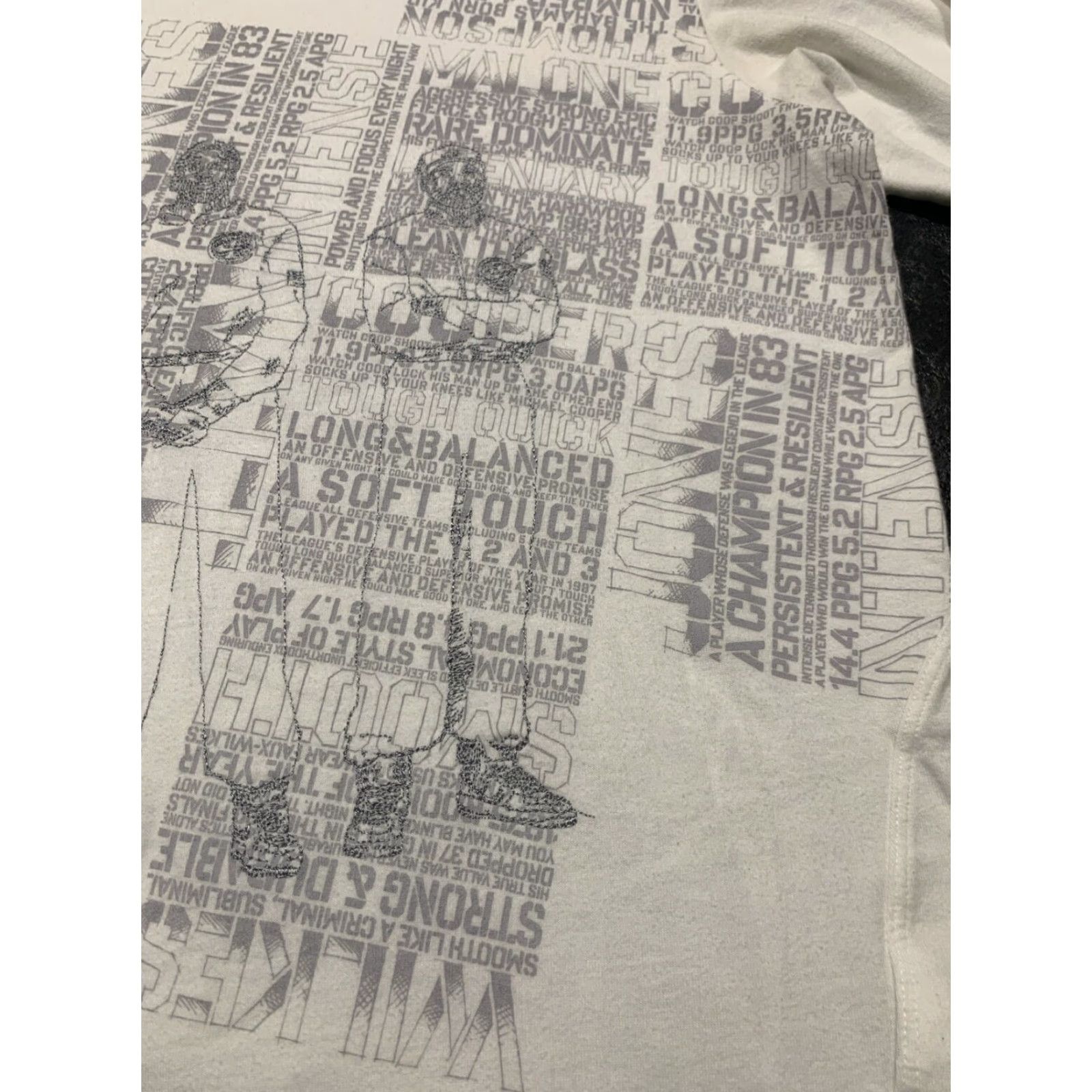 Nike NIKE AIR FORCE 1 GRAPHIC T-SHIRT WHITE GRAY LONG SLEEVE MENS M Size US M / EU 48-50 / 2 - 5 Thumbnail