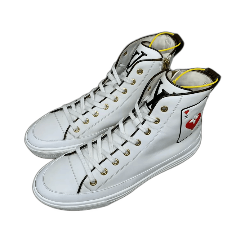 Louis Vuitton LV Stellar Red Heart High Top Sneakers-yf Size US 8 / EU 41 - 1 Thumbnail