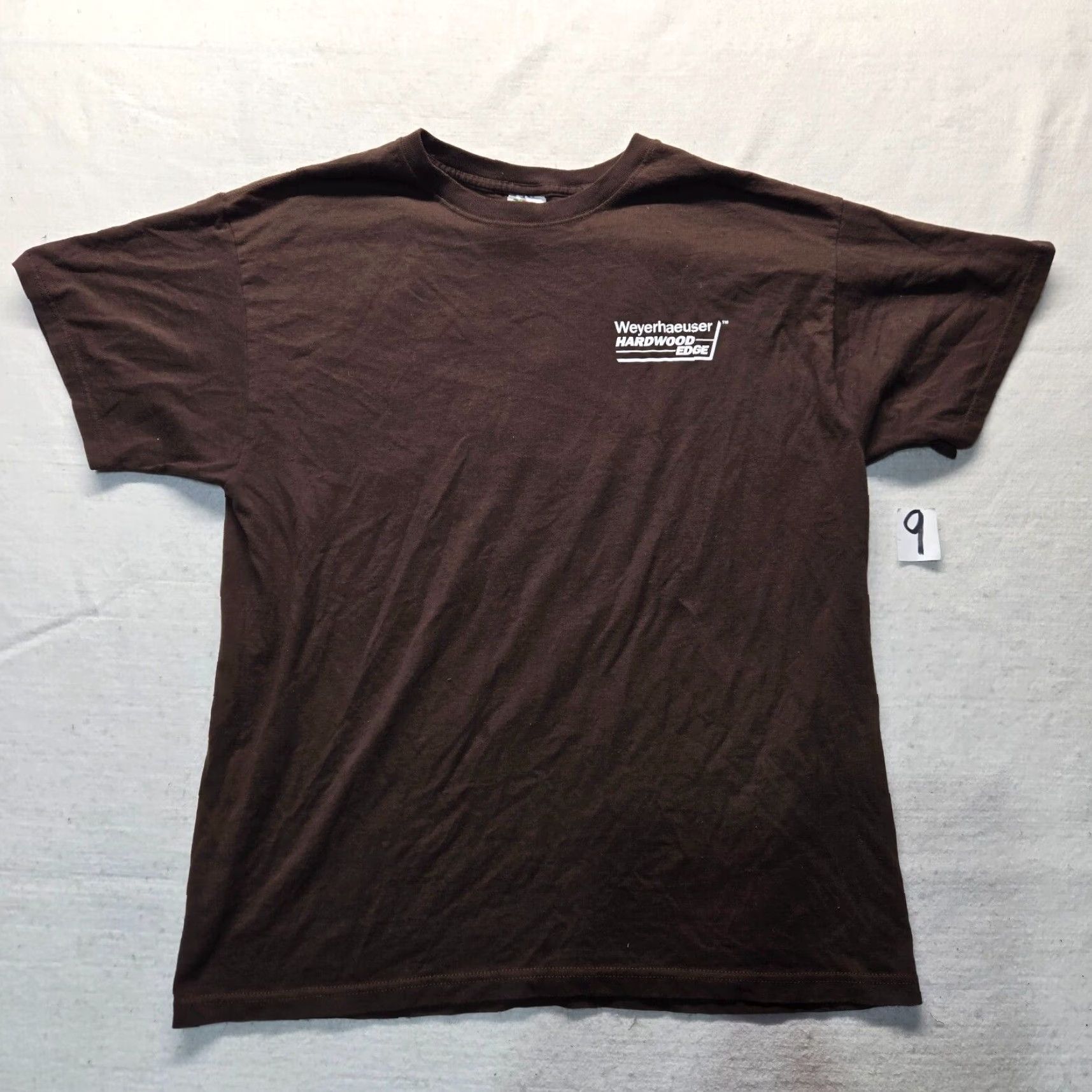 Vintage Weyerhaeuser Solid T-Shirt Adult XL Brown USA Lightweight Mens Size US XL / EU 56 / 4 - 2 Thumbnail