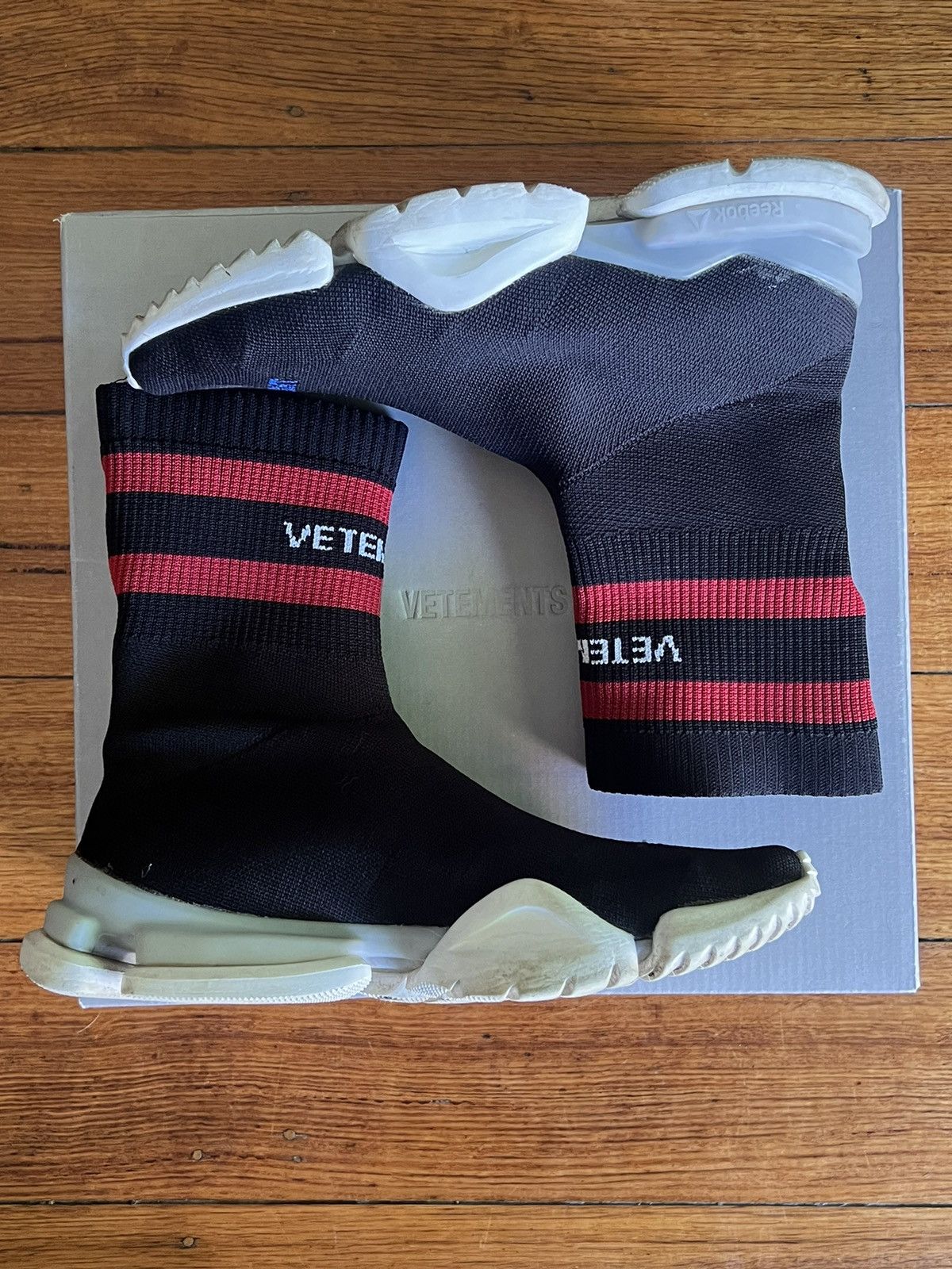 Reebok × Vetements VETEMENTS / REEBOK SOCK PUMP Size US 9 / EU 42 - 3 Thumbnail