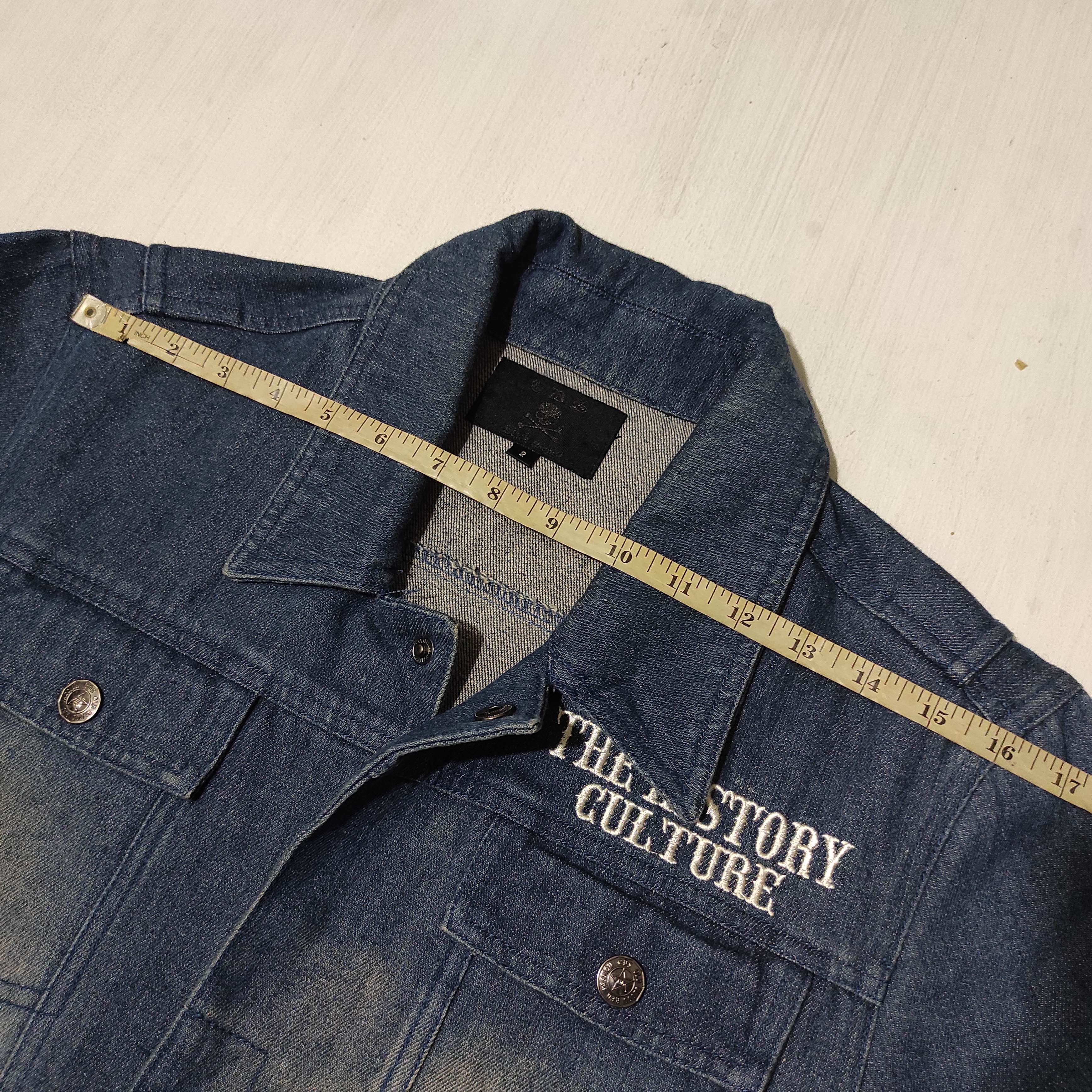 Japanese Brand C.D.S BLACK SENSE Punk Skull Coverall Overall Denim Jeans Size US M / EU 48-50 / 2 - 21 Thumbnail