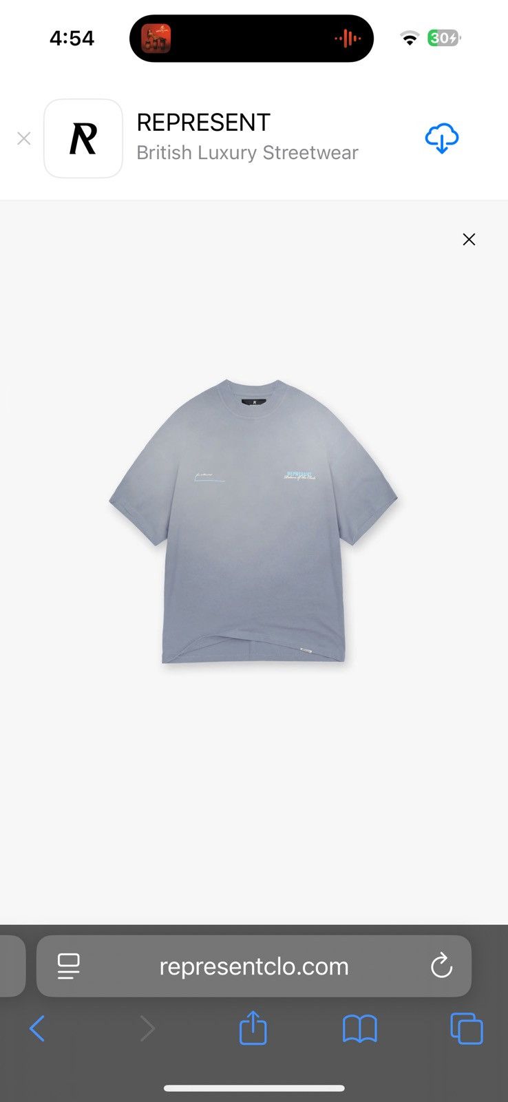 Represent Clo. Represent patron of the club t-shirt Size US XS / EU 42 / 0 - 1 Thumbnail