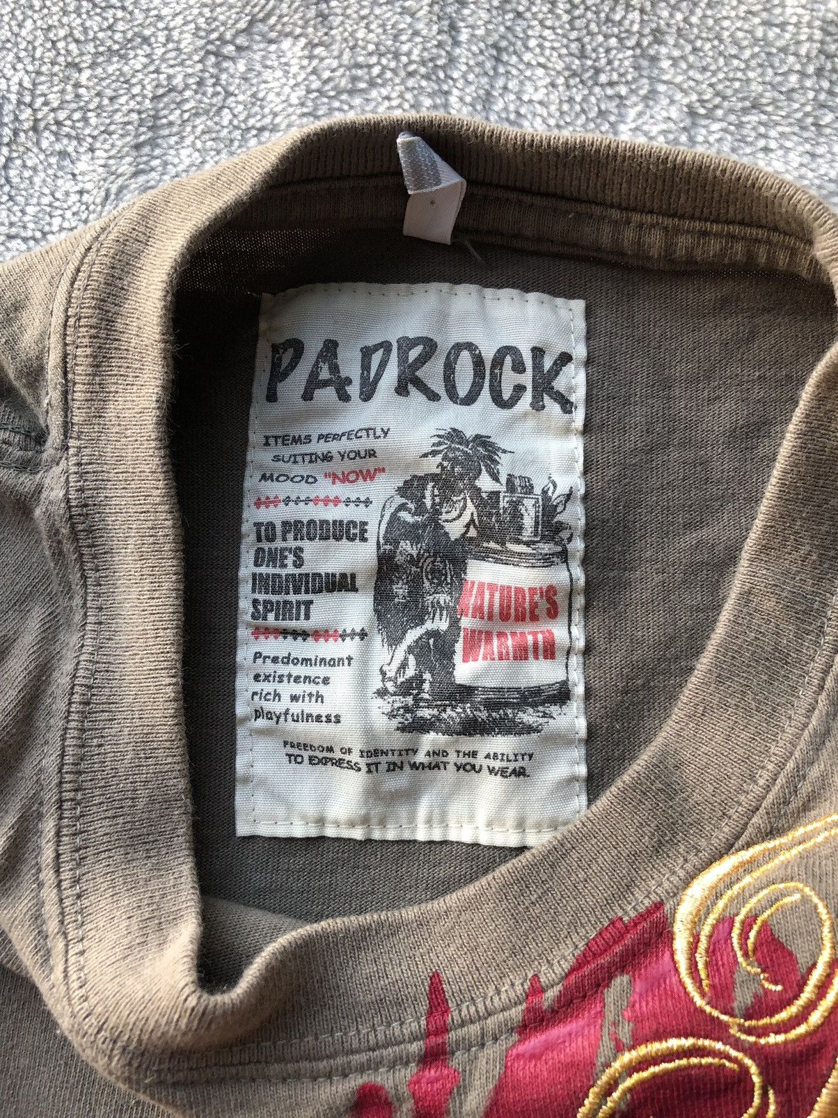 Japanese Brand Vintage Padrock Indian Shirt Tee Size US M / EU 48-50 / 2 - 10 Thumbnail