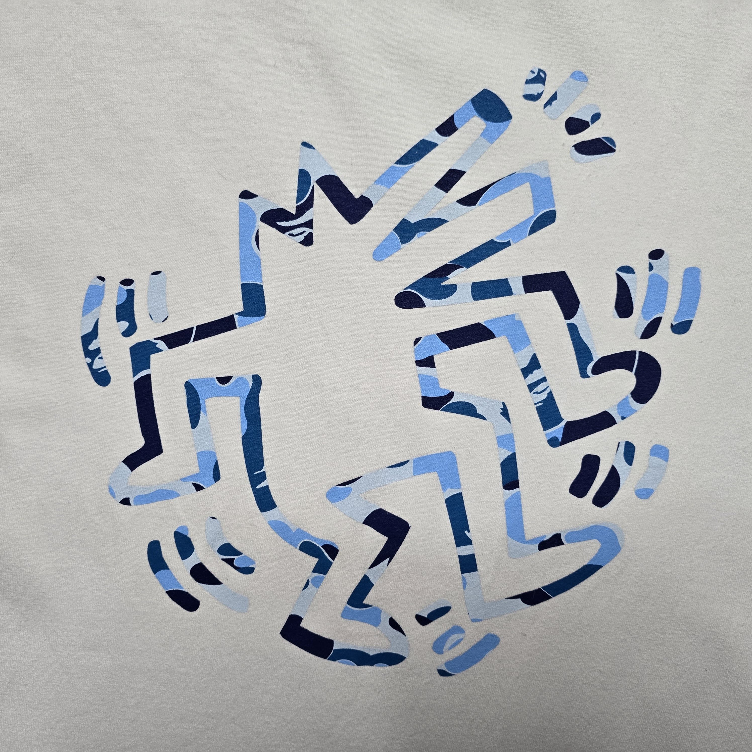 Bape × Keith Haring Bape x Keith Harring - 2013 Dancing Dog TShirt Size US XXL / EU 58 / 5 - 3 Thumbnail