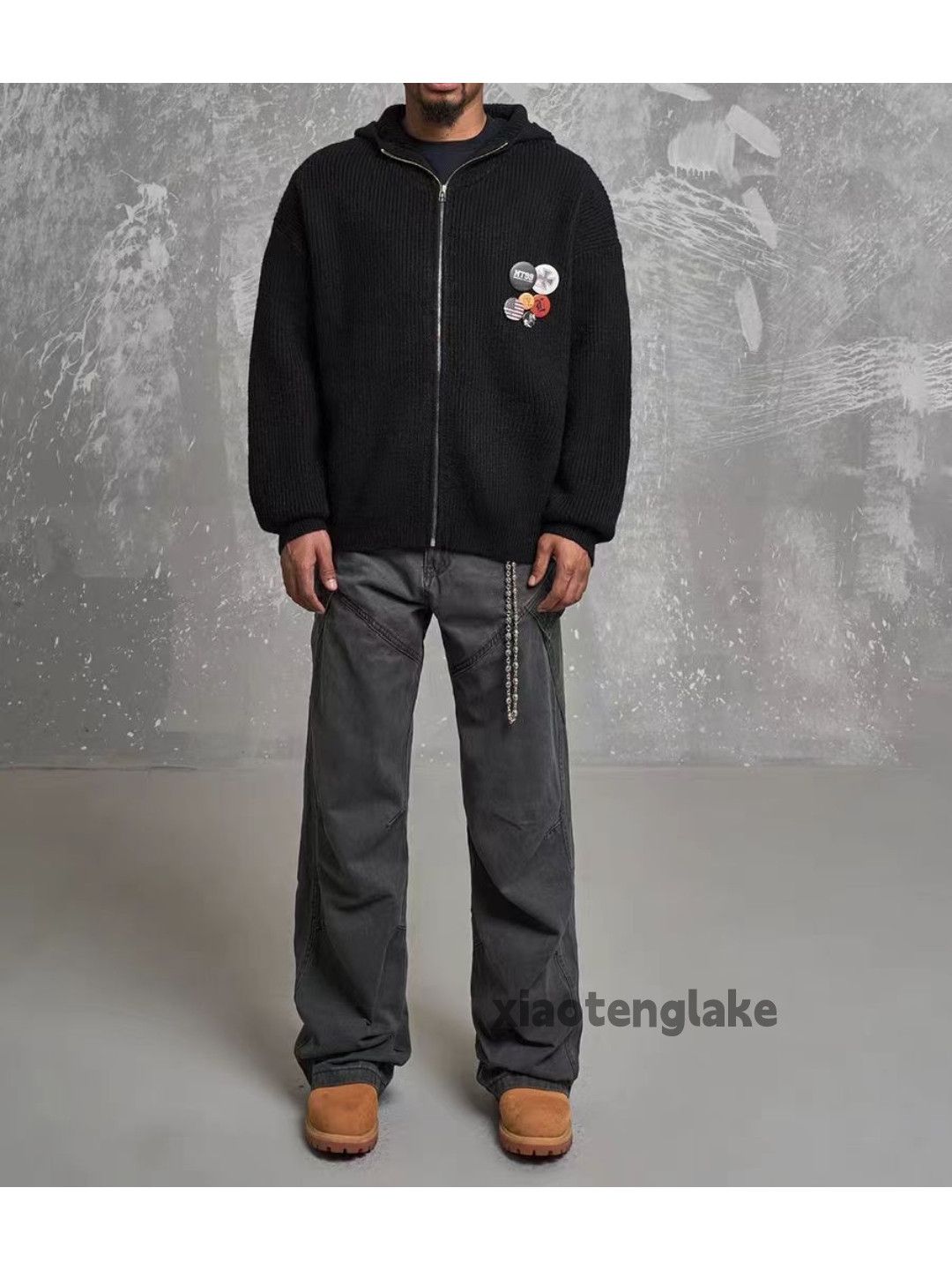 Designer × Vintage washed faded cleanfit yuppie loose baggy cargo pants Size US 30 / EU 46 - 2 Thumbnail