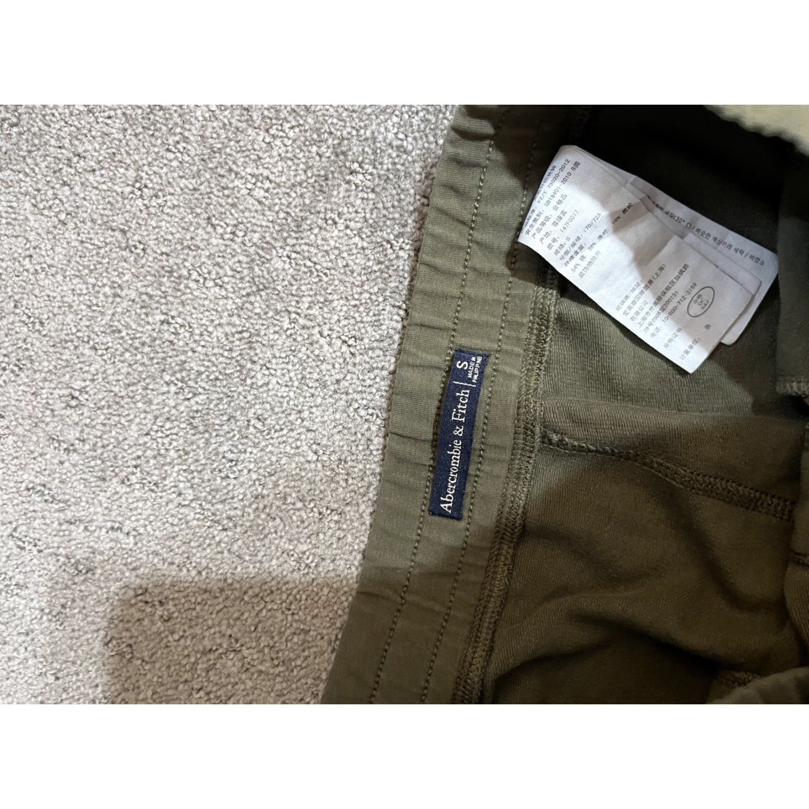 Abercrombie & Fitch Abercrombie & Fitch Women’s Sz Small Green Pull On Pants Zippers Size 28" / US 6 / IT 42 - 5 Thumbnail