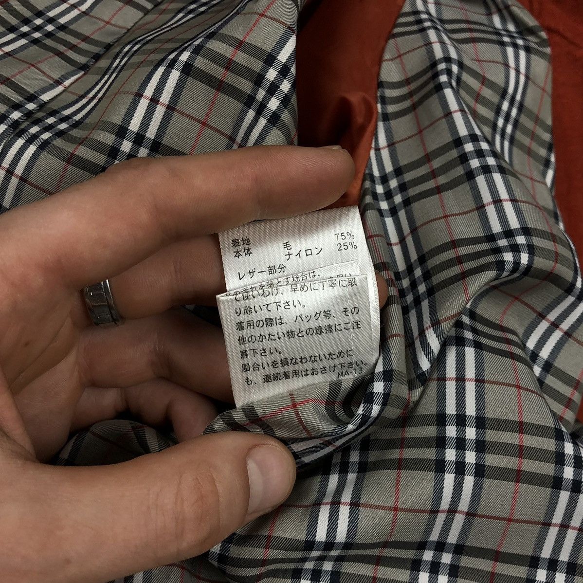 Burberry Vintage 90s Burberry Blue Label Japan Duffle Coat Nova Check Size S / US 4 / IT 40 - 18 Thumbnail