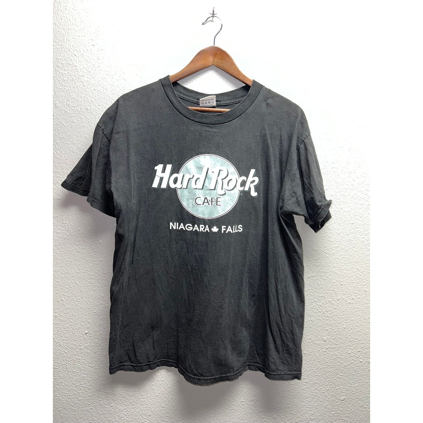 Hard Rock Cafe Vintage Hard Rock Cafe Shirt Niagara Falls Black Tee 90s L Size US L / EU 52-54 / 3 - 1 Thumbnail