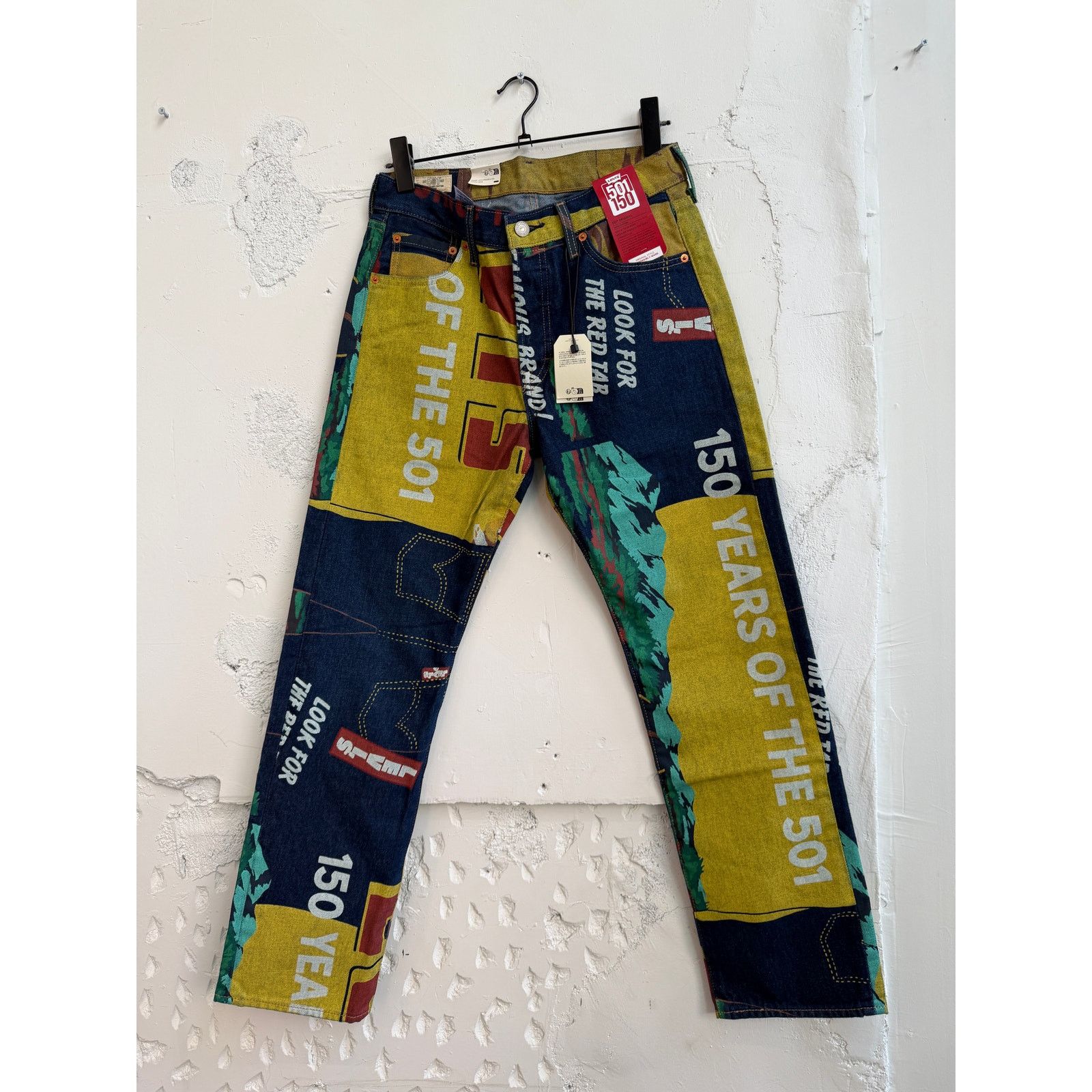 Levi's Levi's 501 150th Anniversary Banner Selvedge Jeans Size US 30 / EU 46 - 1 Thumbnail