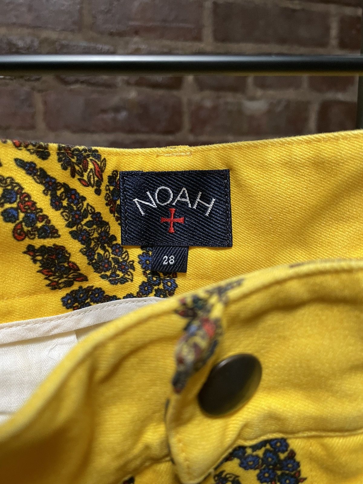 Noah NOAH Paisley Single Pleated Pants Size US 28 / EU 44 - 3 Thumbnail