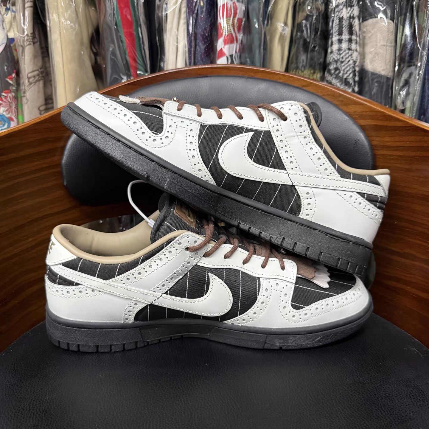Nike Nike Dunk Summit White and Cacao Wow Sneakers K15 Size US 11 / EU 44 - 7 Thumbnail