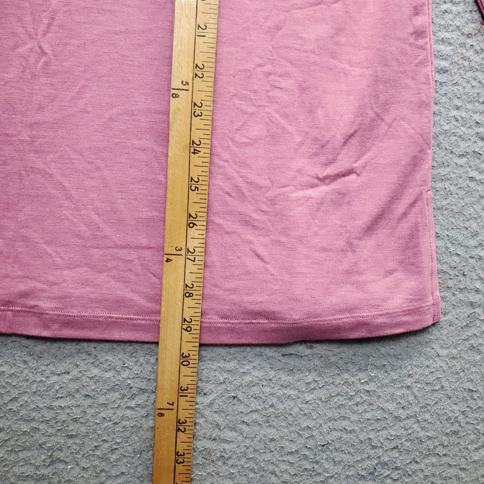 Vintage Cuddl Duds Tunic Top Womens Size S Pink Long Sleeve Mock Neck Slit Pullover Size S / US 4 / IT 40 - 3 Thumbnail