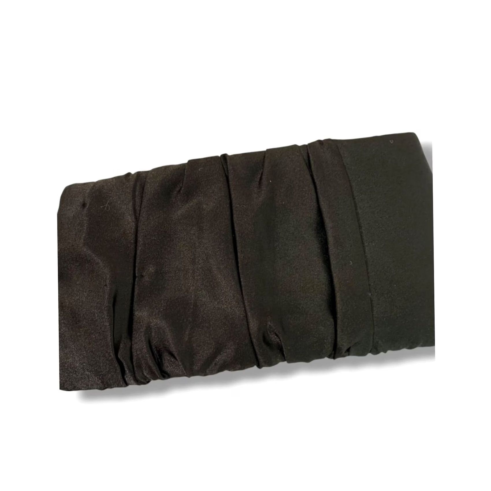 Steve Madden Steve Madden Clutch Bag Satin Evening Ruched Hinged Opening Bright Lining Women Size ONE SIZE - 2 Thumbnail
