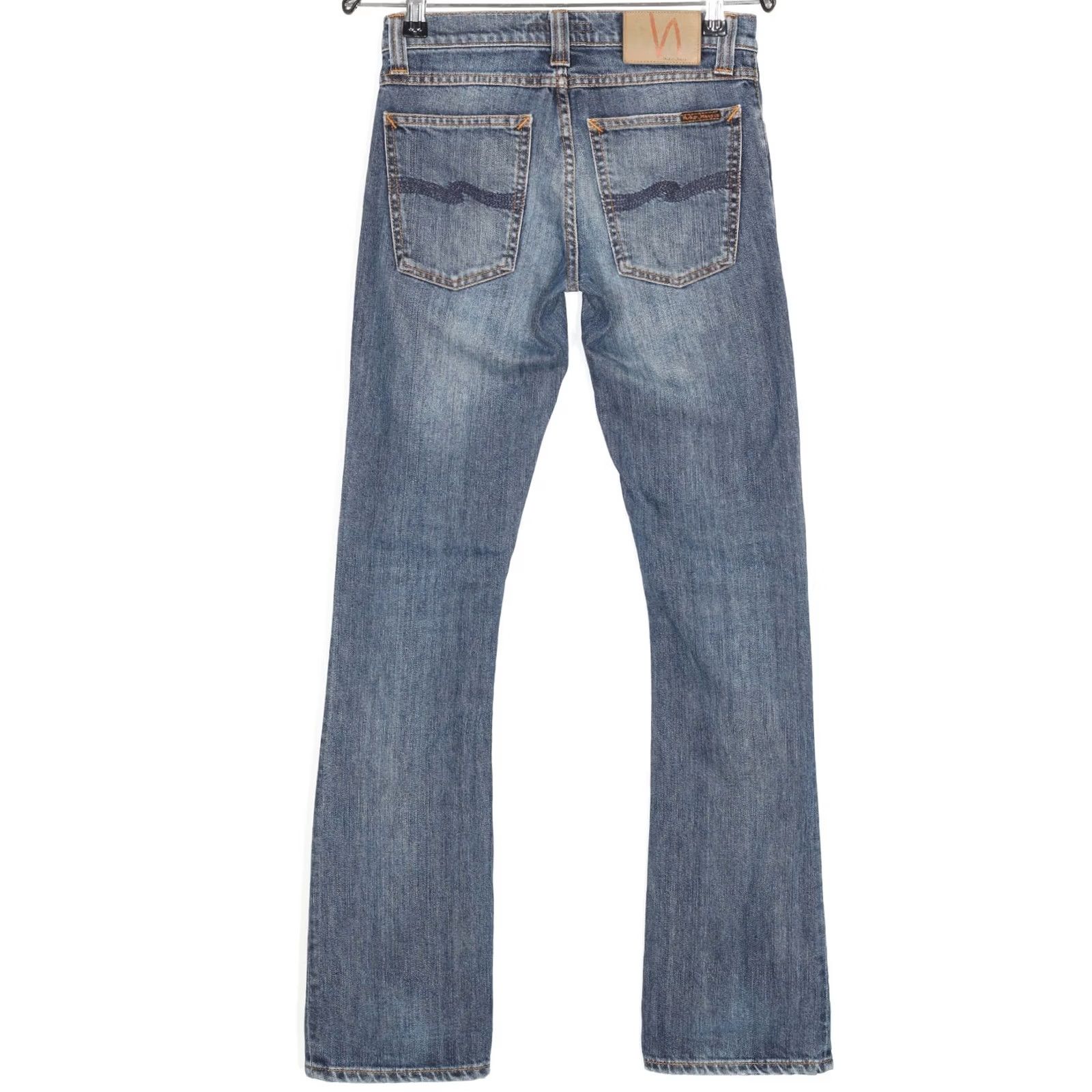Nudie Jeans NUDIE JEANS NARROW BOOT Blue Nightrider Bootcut Jeans Women W25 L32 DZ4242 Size 42" / US 20 - 2 Thumbnail