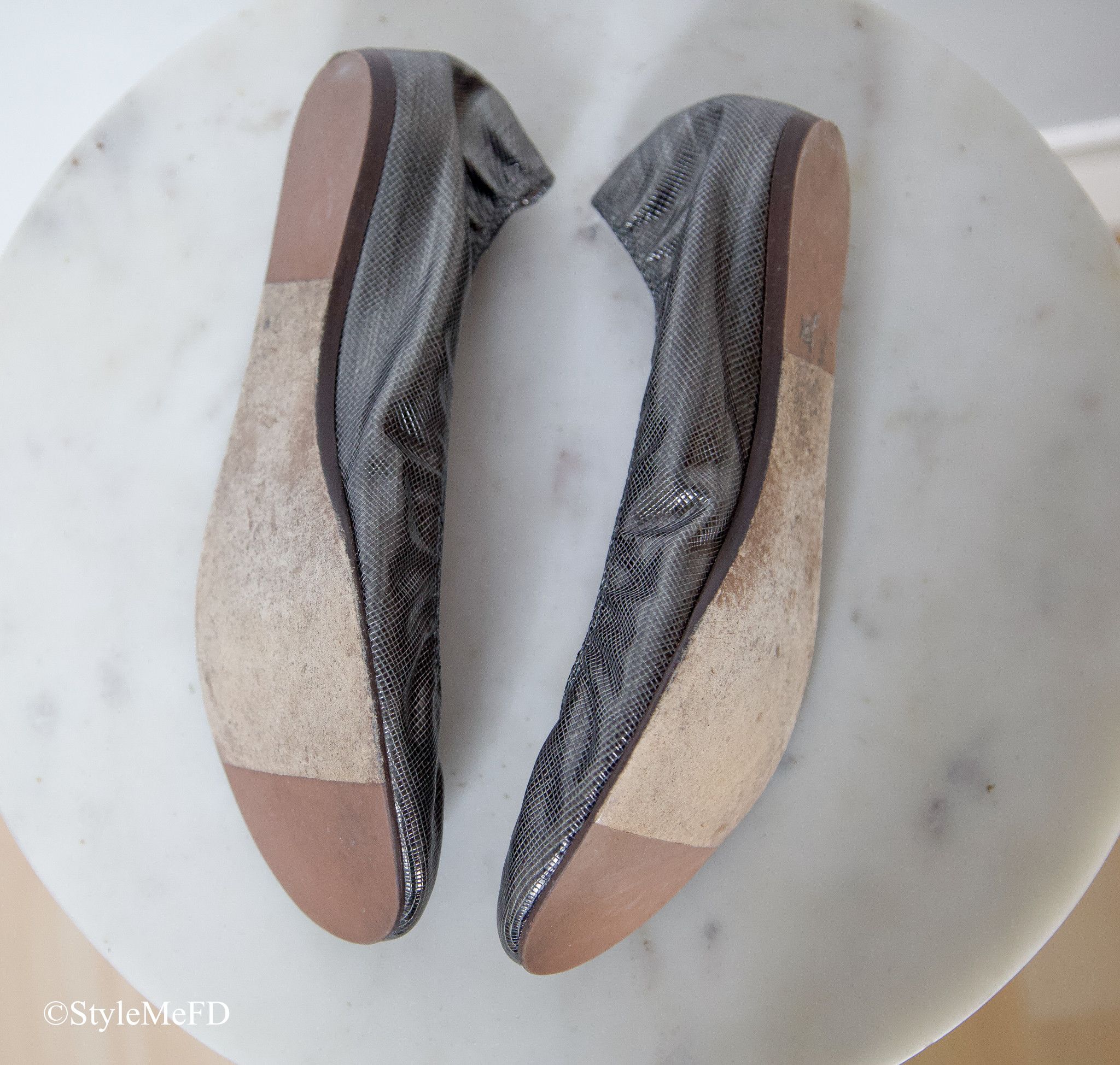 Lanvin Lanvin "The Ballerina" Silver Flats Size US 8 / IT 38 - 4 Thumbnail