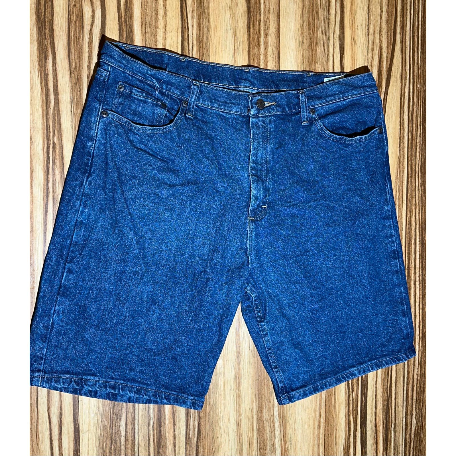 Wrangler Blue Wrangler Jeans Shorts Size 25”long 19” wide 10”inseam Size US 38 / EU 54 - 2 Thumbnail