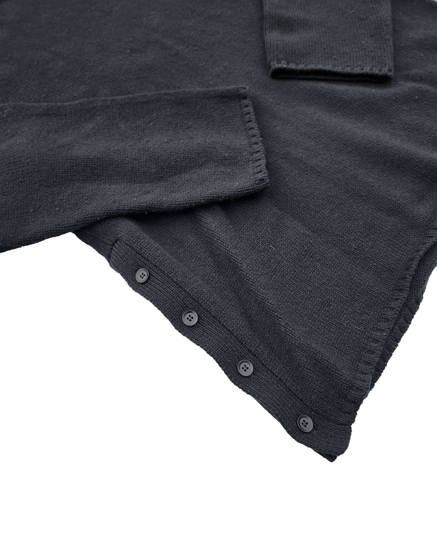 Yohji Yamamoto Yohji Yamamoto Pour Homme Side Button Turtleneck Sweater Size US L / EU 52-54 / 3 - 2 Thumbnail