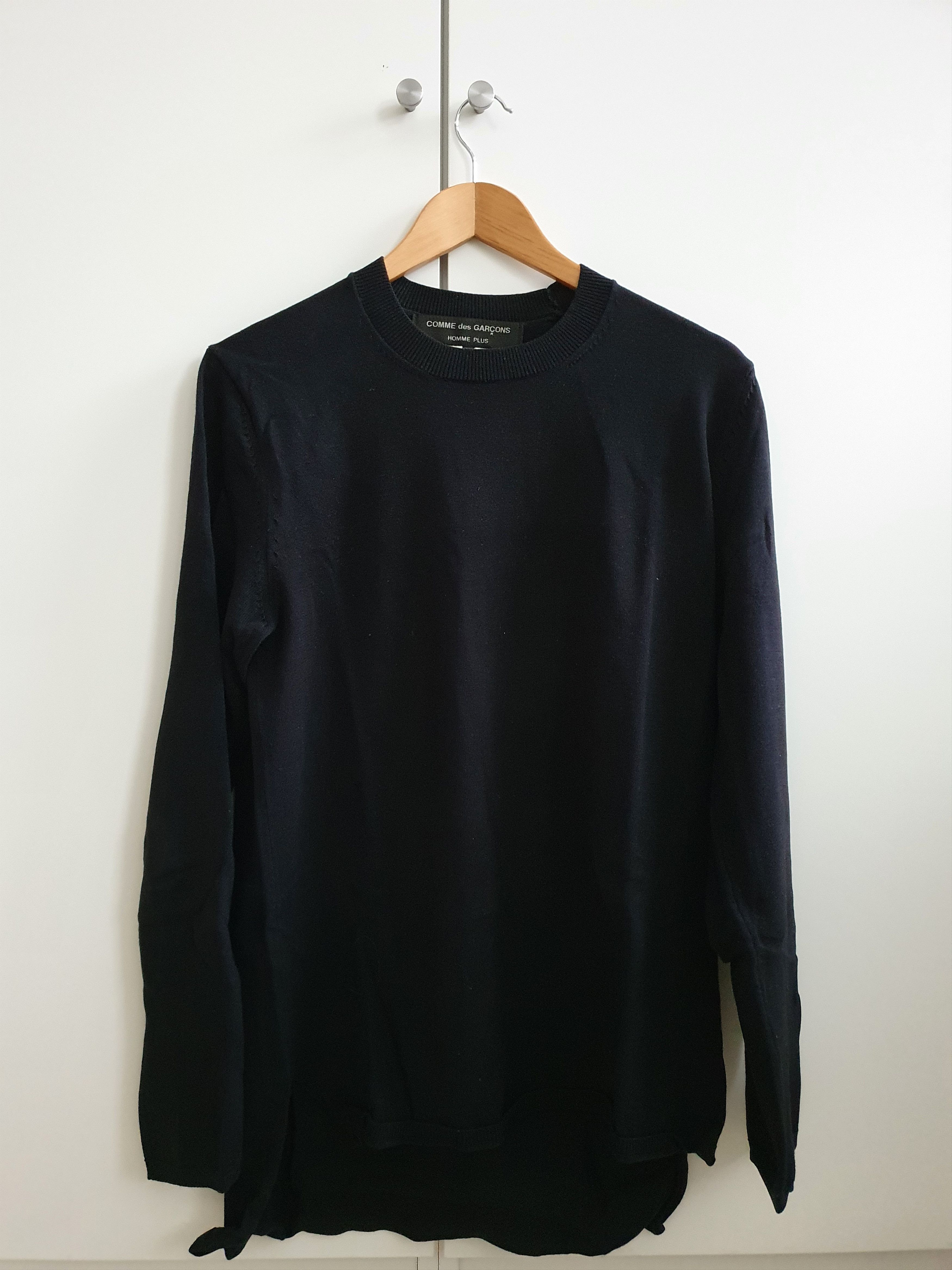 Comme des Garcons Homme Plus Comme Des Garcons Homme Plus Sweatshirt Black Size US M / EU 48-50 / 2 - 1 Thumbnail