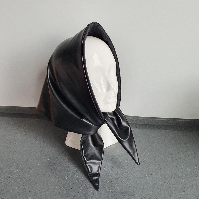 Japanese Brand × Leather Triangle Scarf Bandana Head Cover Kerchief Size ONE SIZE - 2 Thumbnail