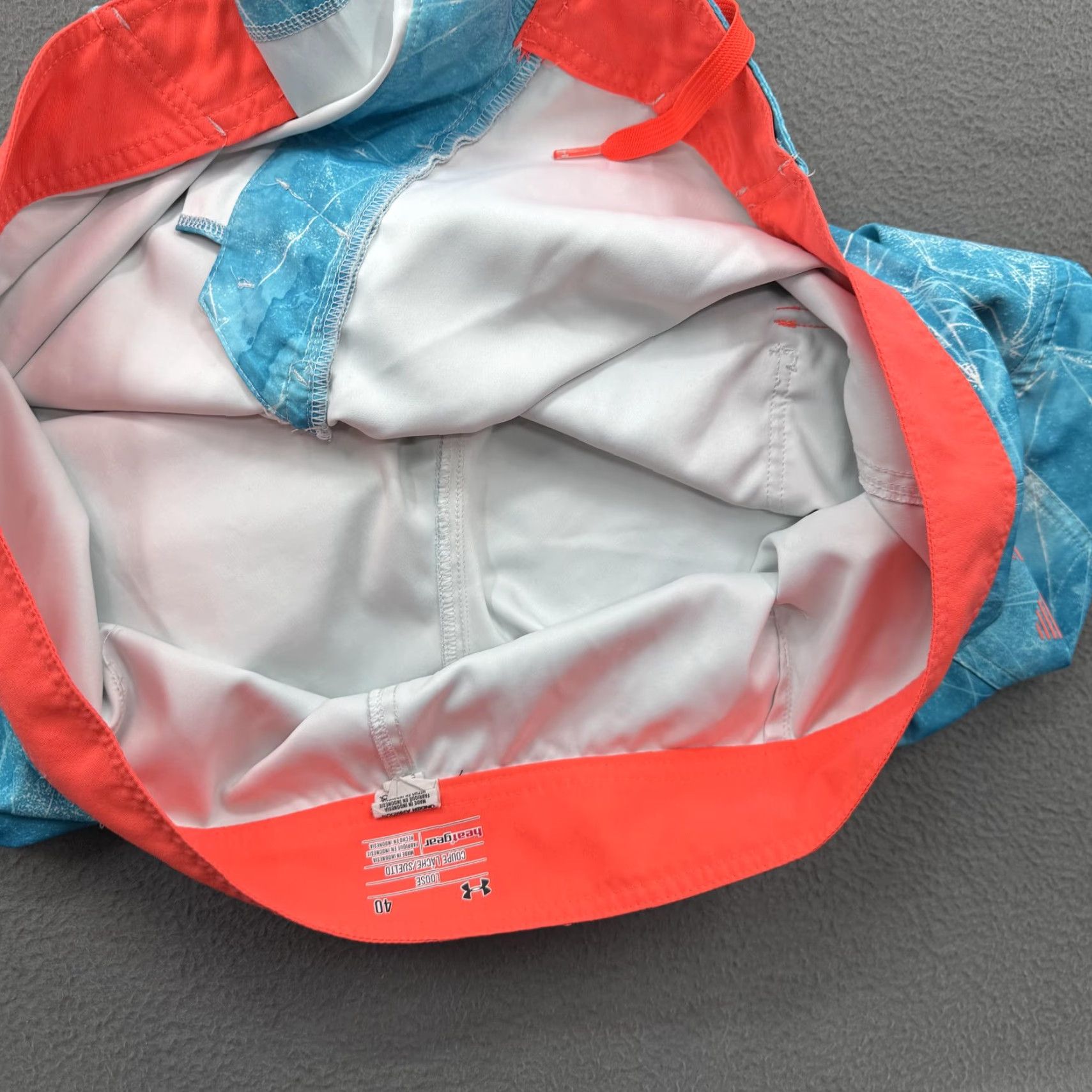 Under Armour Under Armour Board Shorts Mens 40 Blue Swim Trunks Lined Quick Dry Stretch Size US 40 / EU 56 - 8 Thumbnail