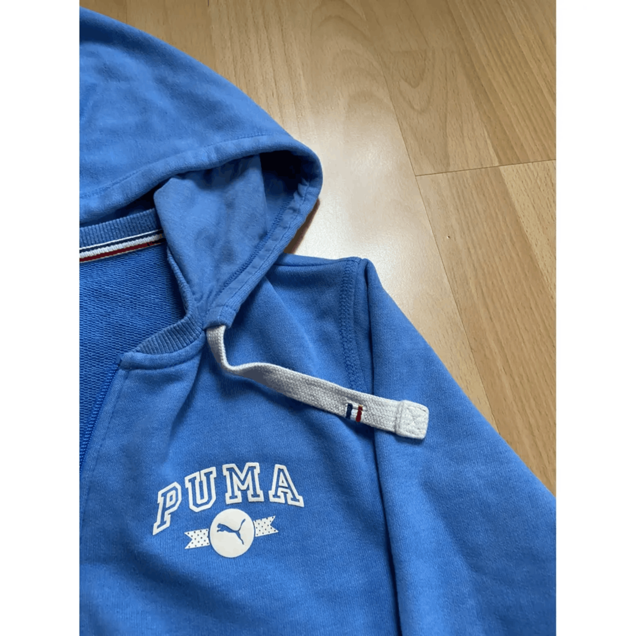 Puma Puma Zip Hoodie - Blue, Sporty Look, Size S Size US S / EU 44-46 / 1 - 2 Thumbnail