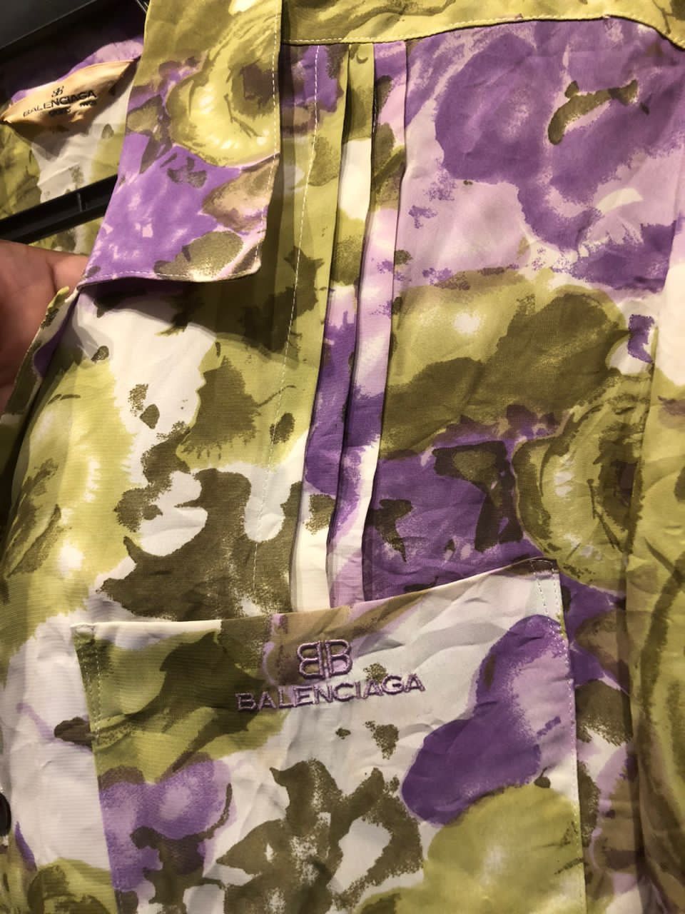 Vintage Balenciaga Floral Shirt