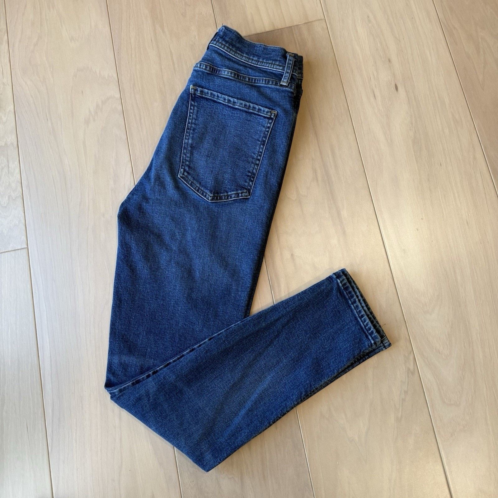 Agolde Agolde Roxanne Super High Rise Skinny Jeans Women's 26 Blue Size 26" / US 2 / IT 38 - 10 Thumbnail