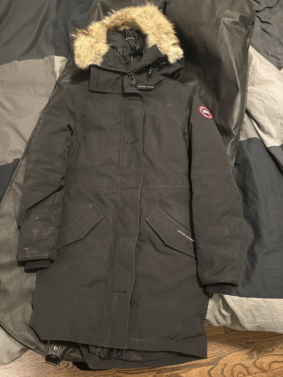 Canada Goose Womens Canada Goose Rossclair Parka Xs Size XS / US 0-2 / IT 36-38 - 1 Thumbnail