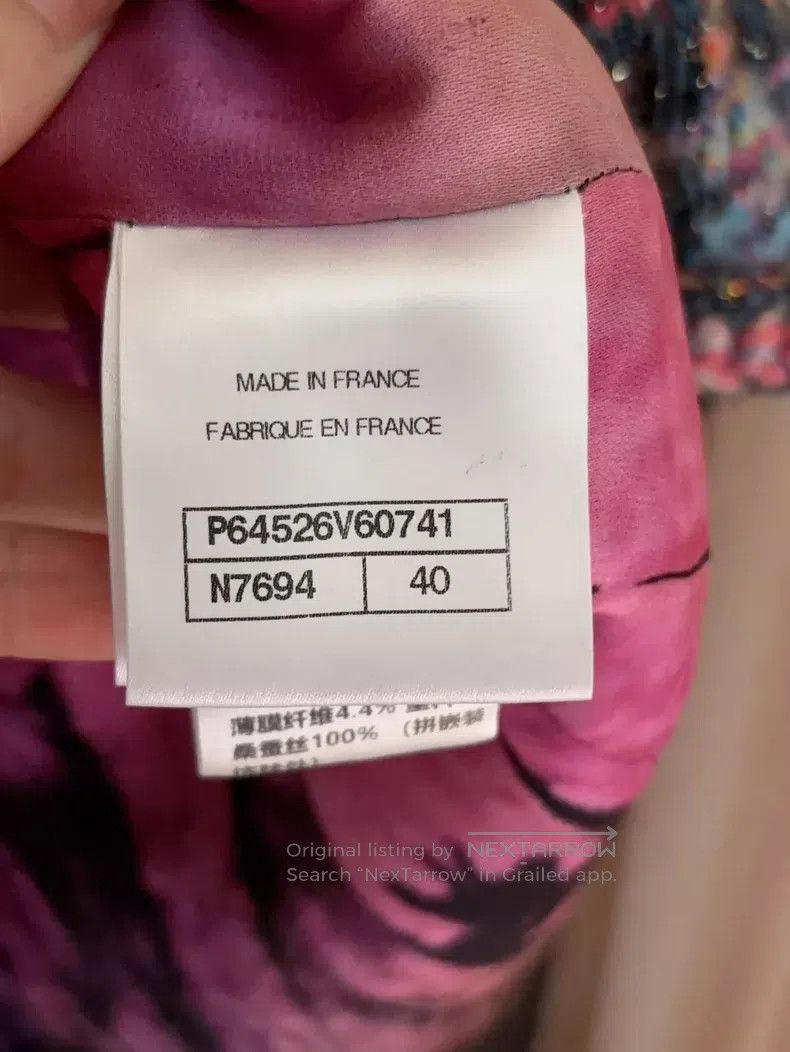 Chanel Chanel Rainbow glitter jacket Size S / US 4 / IT 40 - 3 Thumbnail