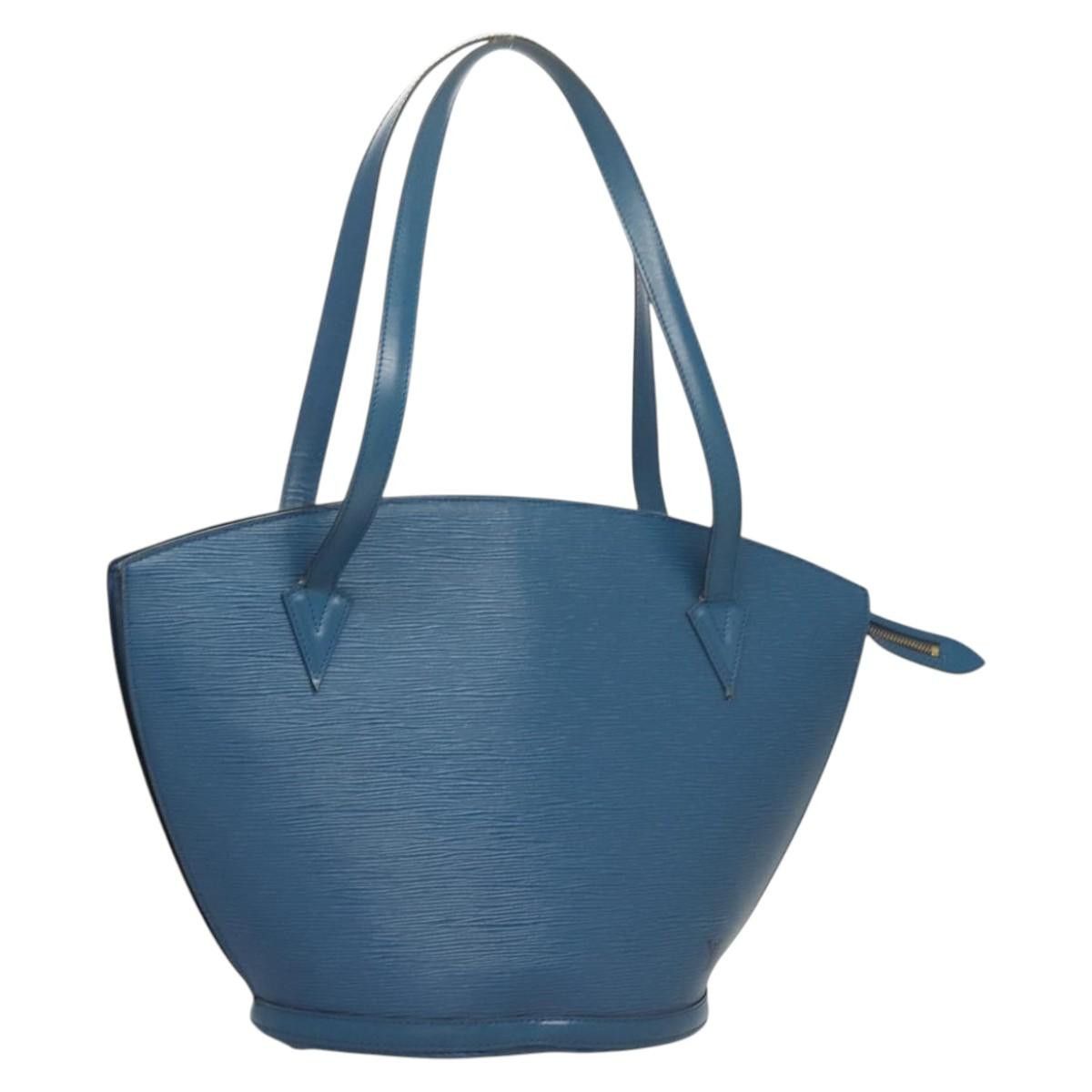 Louis Vuitton LOUIS VUITTON Epi Saint Jacques Shopping Shoulder Bag Blue Size ONE SIZE - 1 Thumbnail