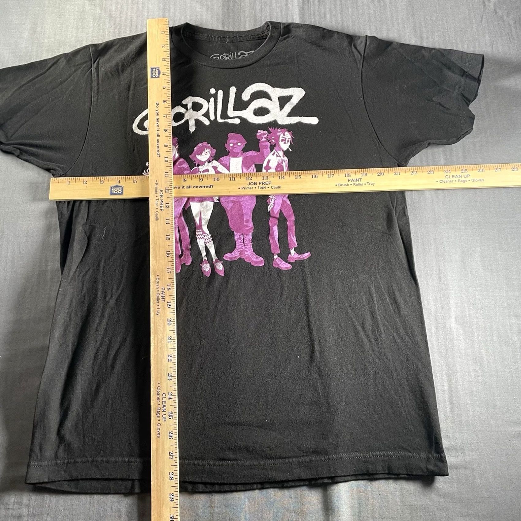 Vintage Gorillaz Shirt Men's XL Black London Rock Damon Albarn Cracker Island Murdoc 2d Size US XL / EU 56 / 4 - 5 Thumbnail