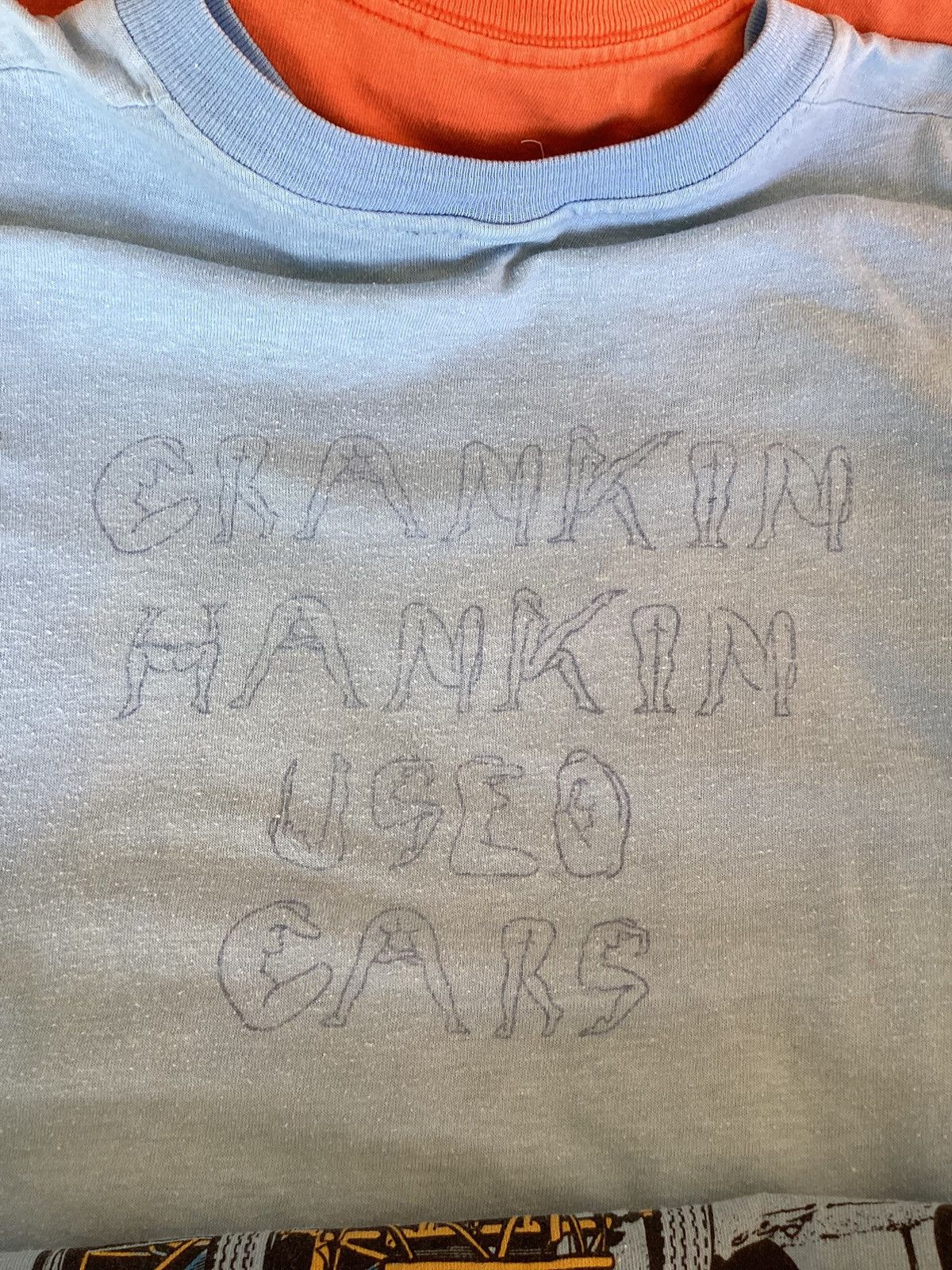 Other Vtg crankin hankin cars naked women/different positions tee Size US M / EU 48-50 / 2 - 1 Thumbnail