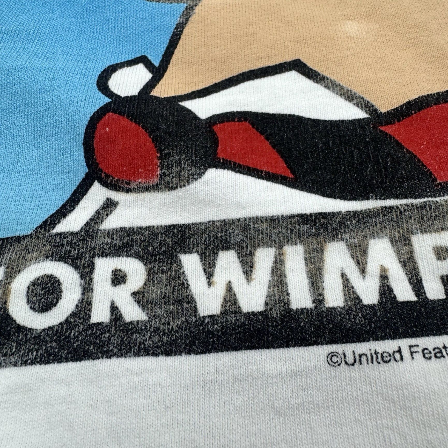 Vintage VINTAGE All Sport Dilbert Funny Graphic T-Shirt Adult Large White 90s Mens Size US L / EU 52-54 / 3 - 3 Thumbnail