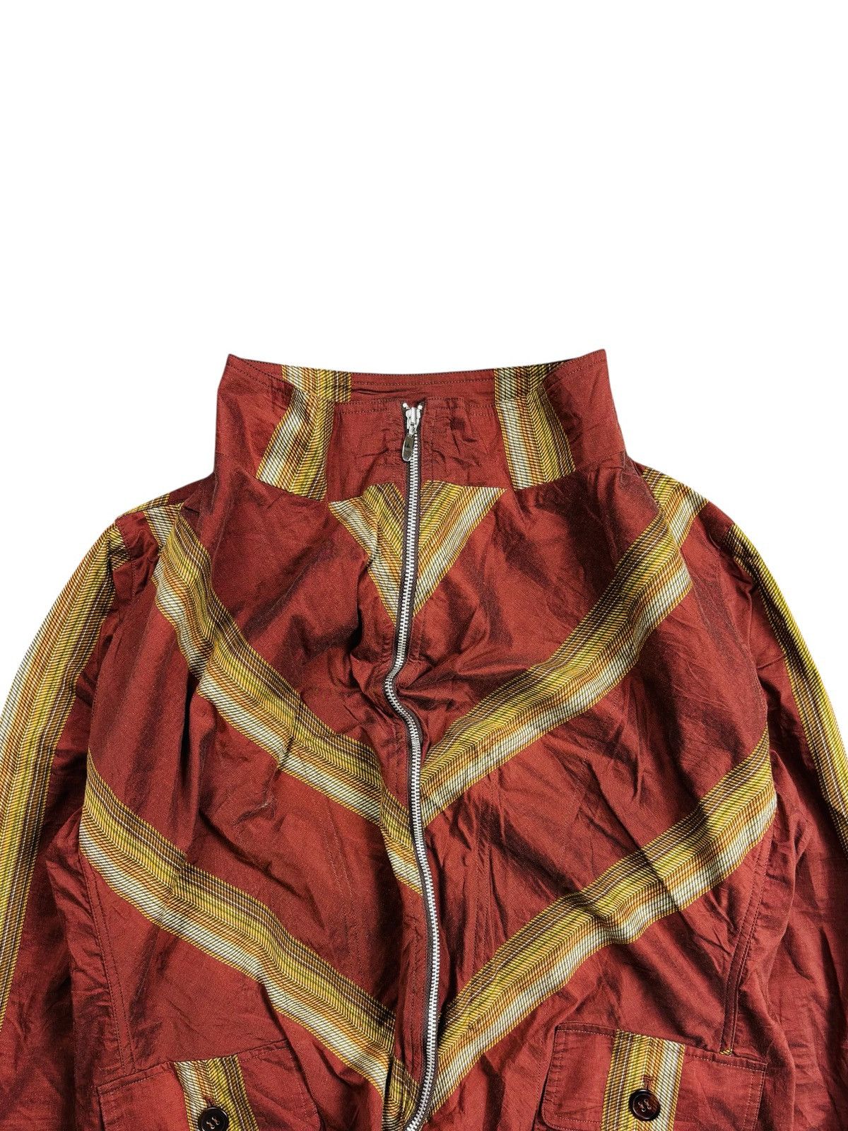 20471120 Archive Keiko Hishi - Wrinkle Zip Jacket Size US M / EU 48-50 / 2 - 5 Thumbnail