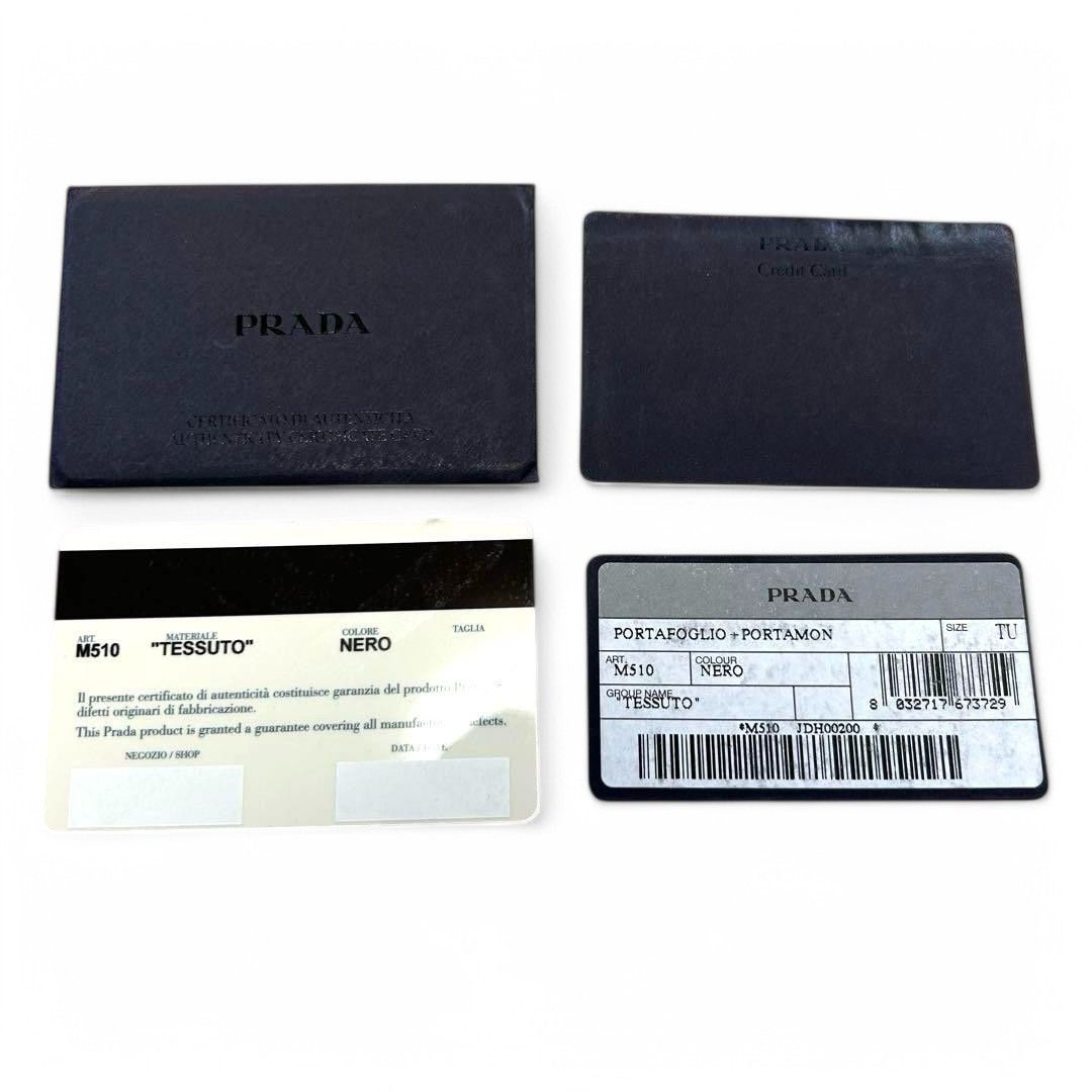 Prada Prada - Milano Black Leather Wallet Bi-fold Folding Size ONE SIZE - 11 Thumbnail