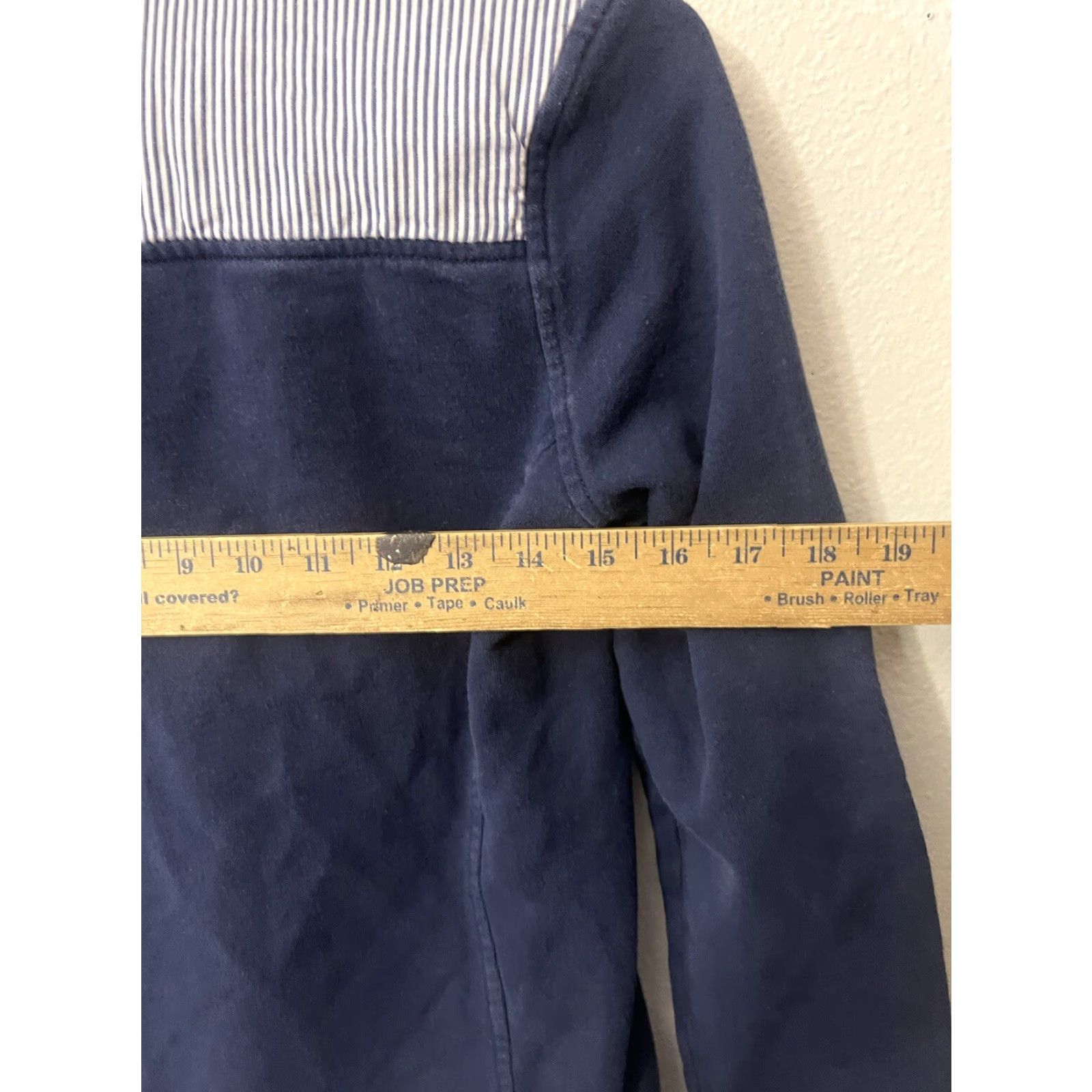 Vineyard Vines Vineyard Vines Womens 1/4 Zip Classic Patchwork Shoulder Shep Shirt XS Blue Sweatshirt Zip Womens XS Size XS / US 0-2 / IT 36-38 - 6 Thumbnail
