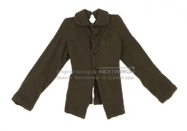 Comme des Garcons Comme des Garcons Green vintage design mandarin collar top Size XS / US 0-2 / IT 36-38 - 2 Thumbnail