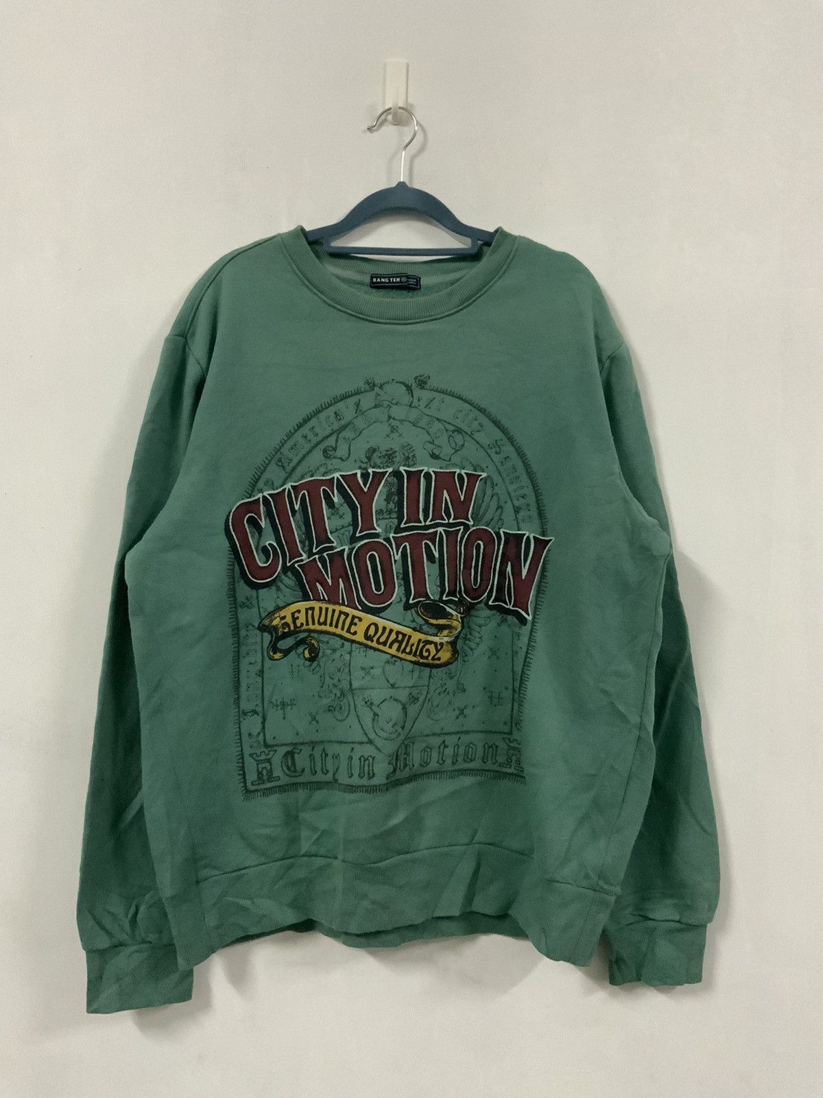 If Six Was Nine Hang Ten City in Motion Sweatshirt Size US XL / EU 56 / 4 - 1 Thumbnail