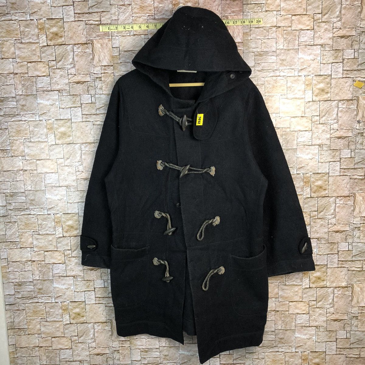 Issey Miyake DL Issey Miyake Men Dark Blue Hoodie duffle coat #A567 Size US M / EU 48-50 / 2 - 1 Thumbnail