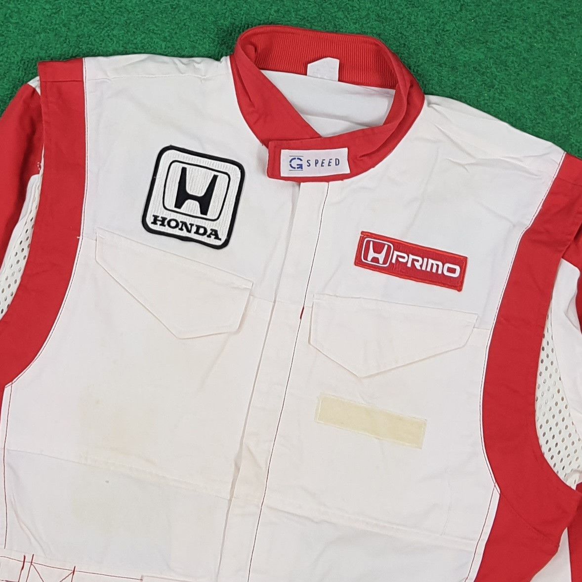 Honda Vintage HONDA Primo JDM Japan Racing Coverall C308N29 Size US M / EU 48-50 / 2 - 2 Thumbnail