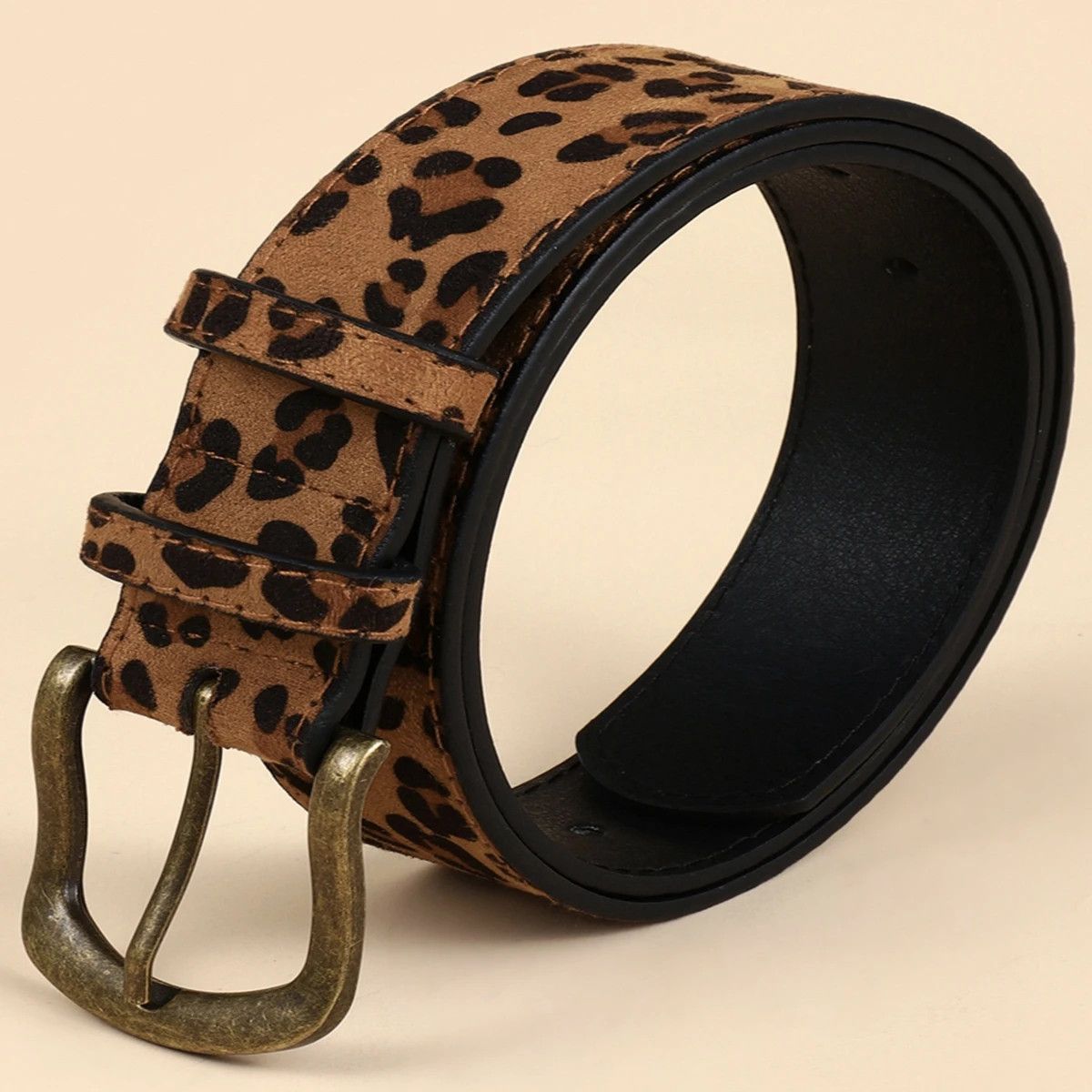 Other 2000s leopard cheetah print belt Size 32 - 7 Thumbnail