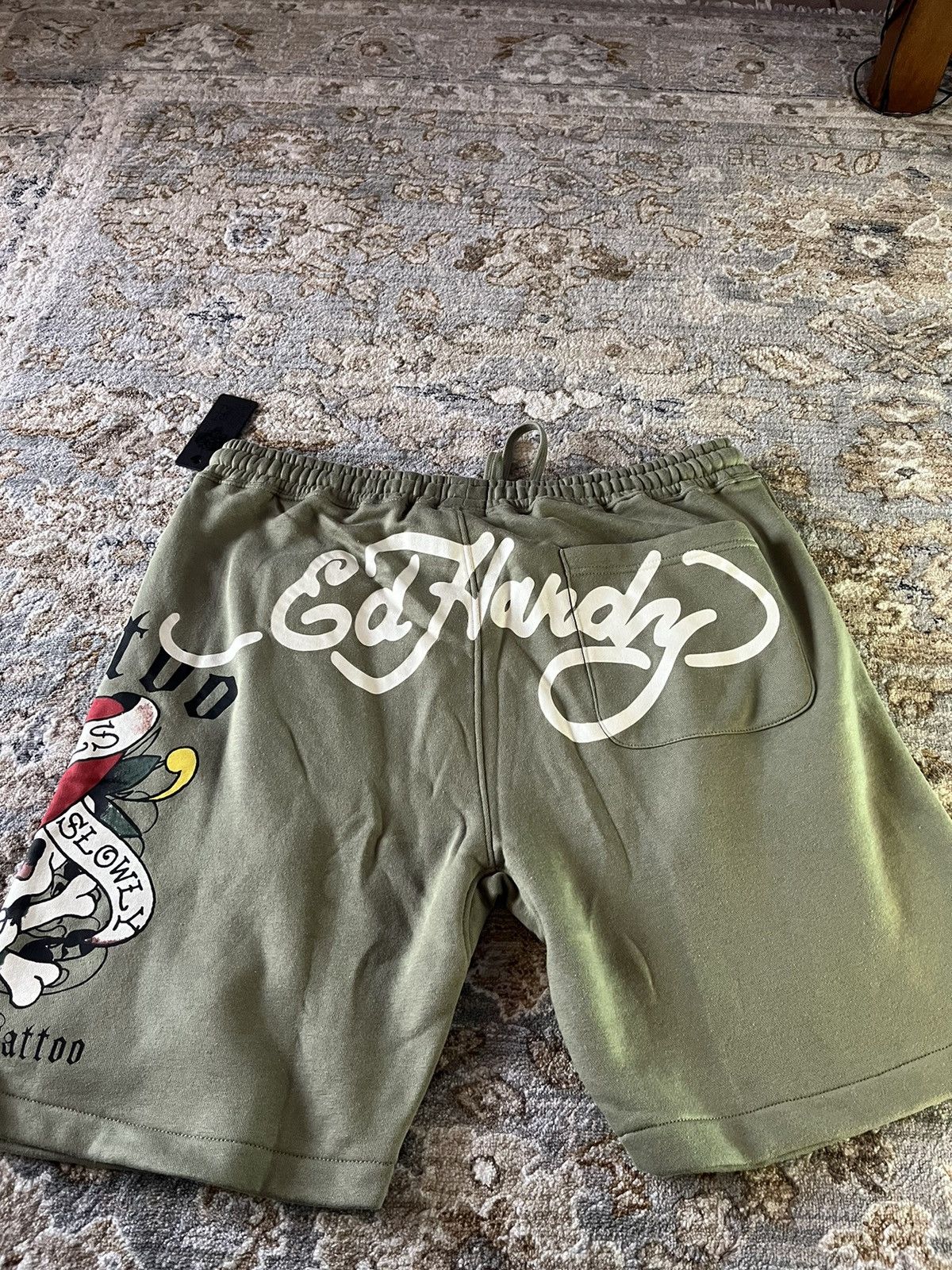 Ed Hardy Ed Hardy LKS Skull Fleece Shorts XL Size US 40 / EU 56 - 1 Thumbnail