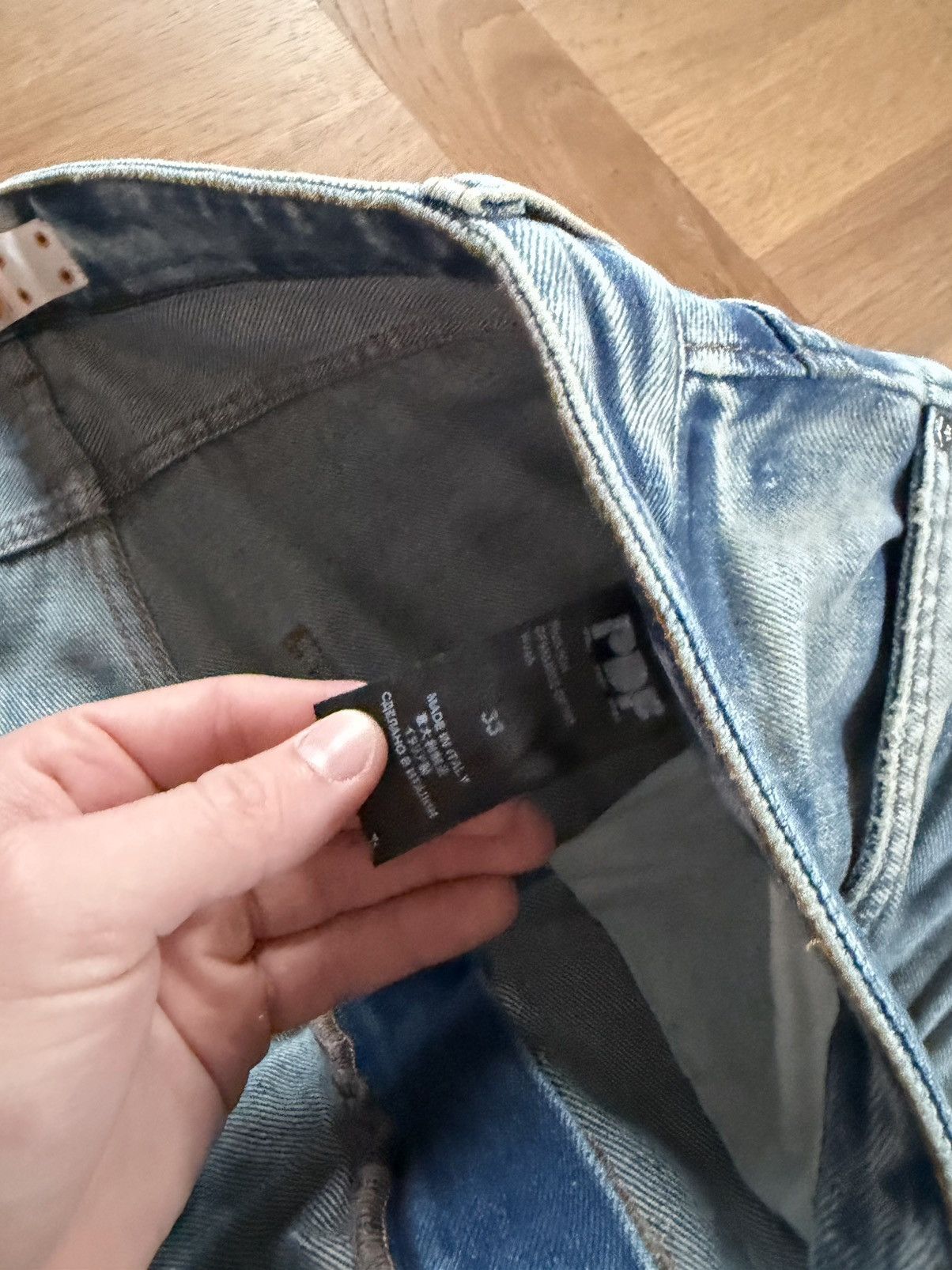 PDF PDF Channel Rich Kid Vintage denim SS26 Size US 33 - 4 Thumbnail