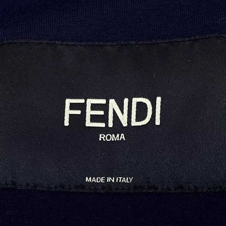 Fendi Fendi Logo Zip Jacket in Dark Color Size US XS / EU 42 / 0 - 6 Thumbnail