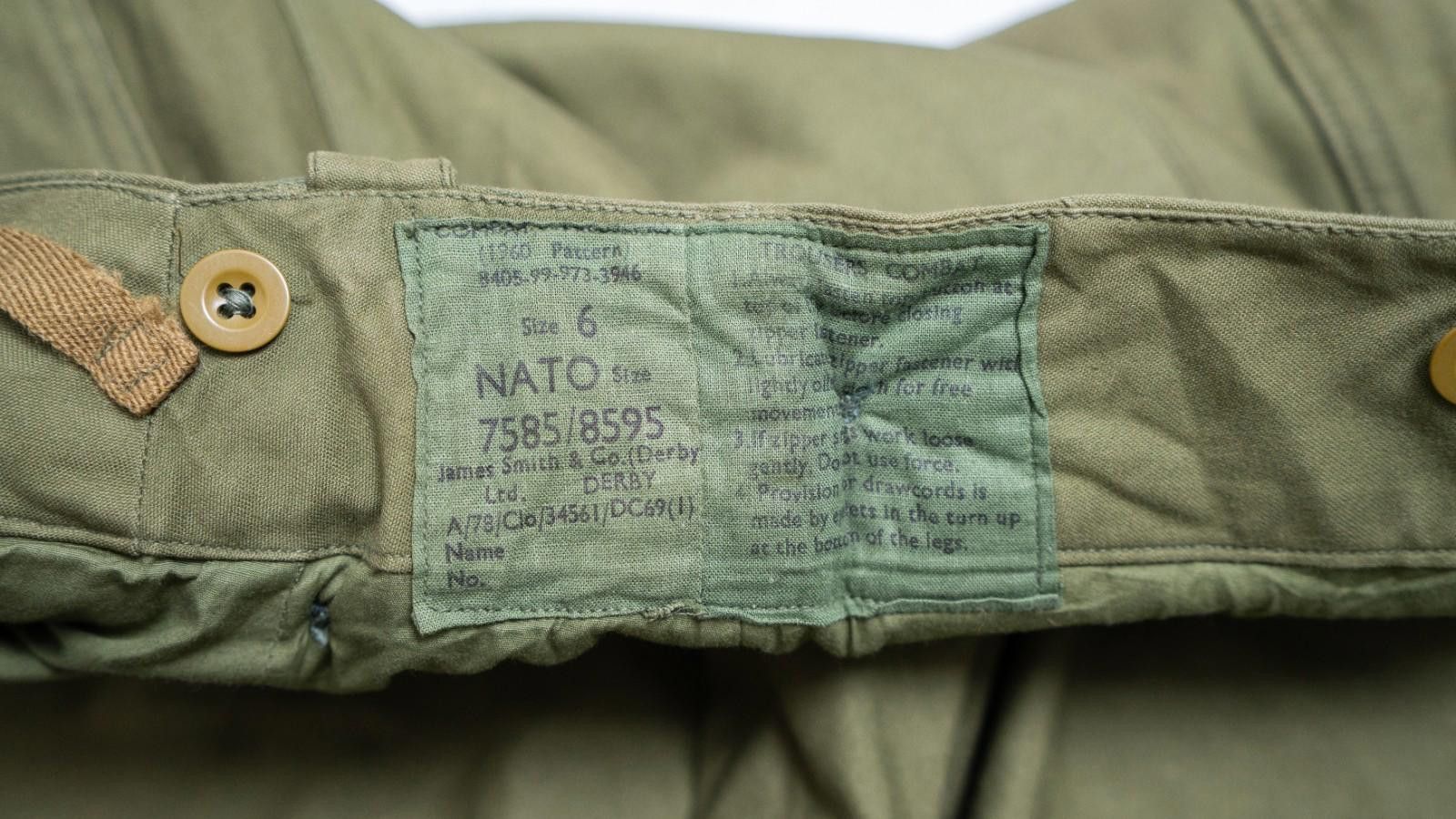 Other Vintage British Army 1960 Pattern Combat Trousers - Repaired Size ONE SIZE - 9 Thumbnail